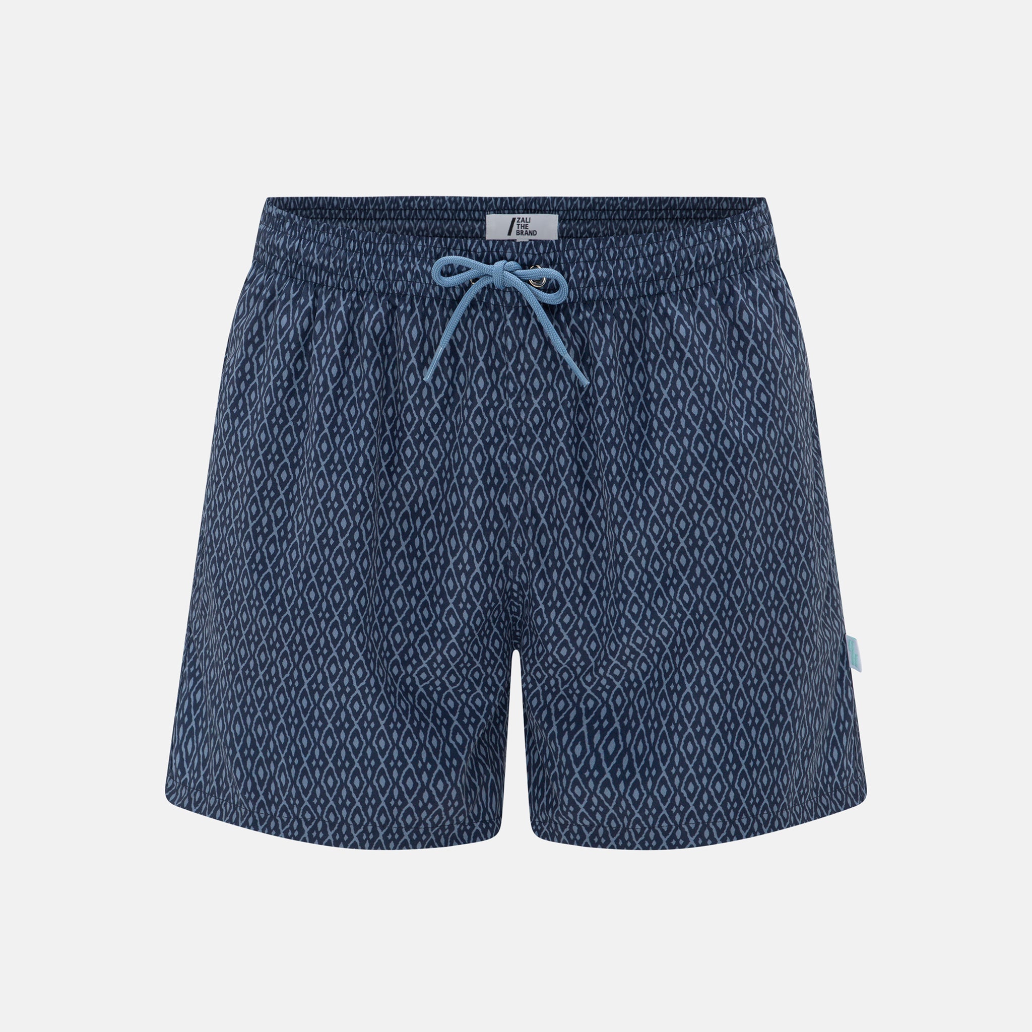 RAYAN IKAT SWIM SHORTS NAVY