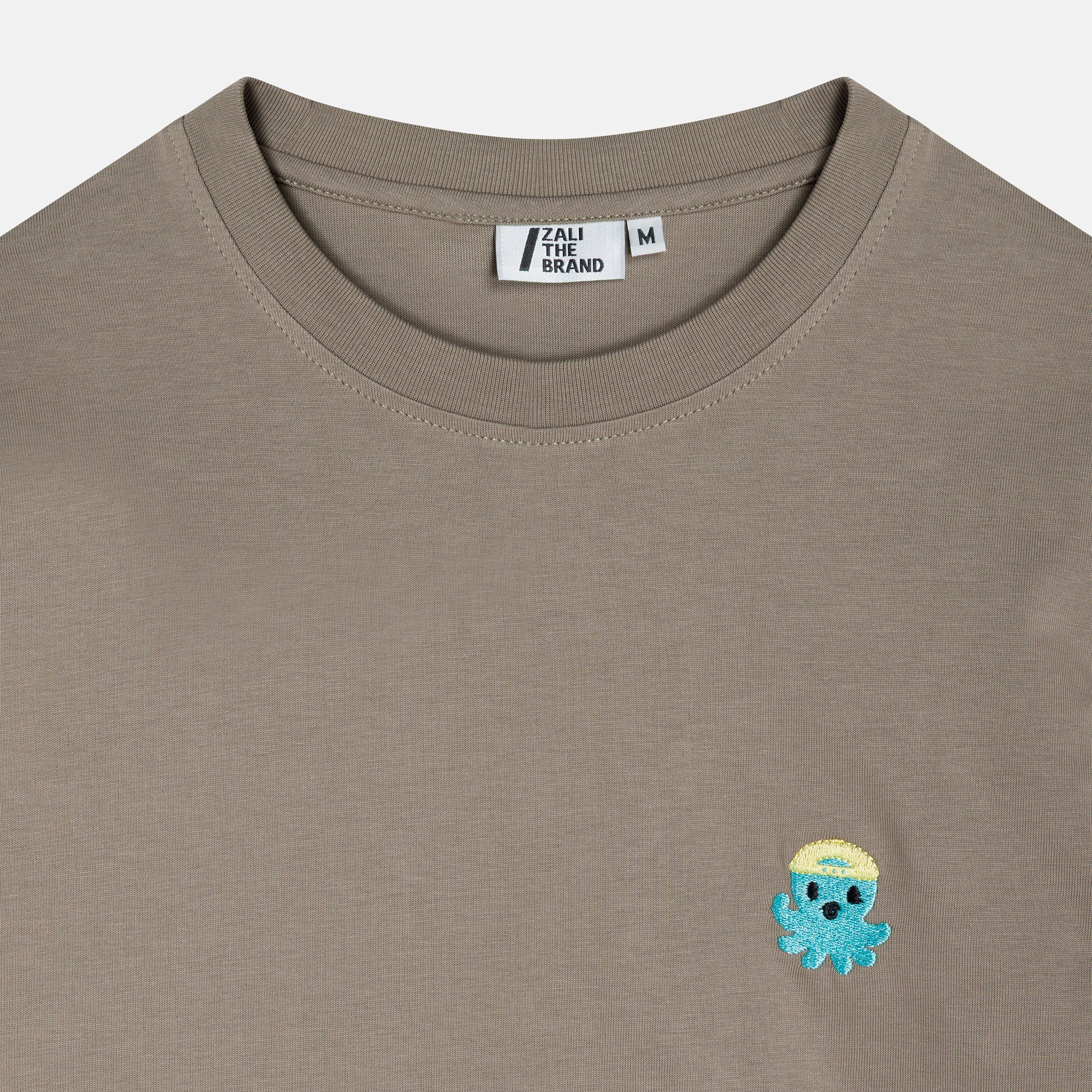 OCTOPUS TAUPE T-SHIRT