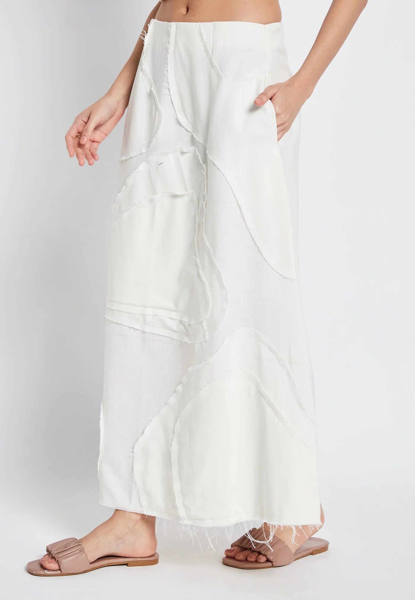 FLORA WHITE SKIRT