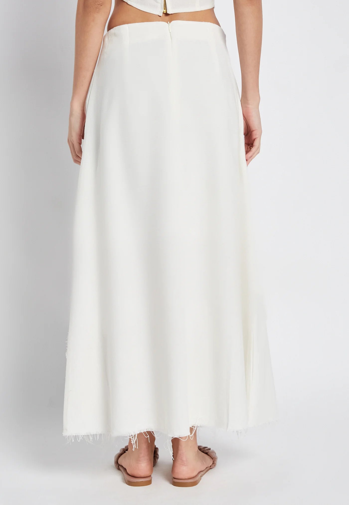 FLORA WHITE SKIRT