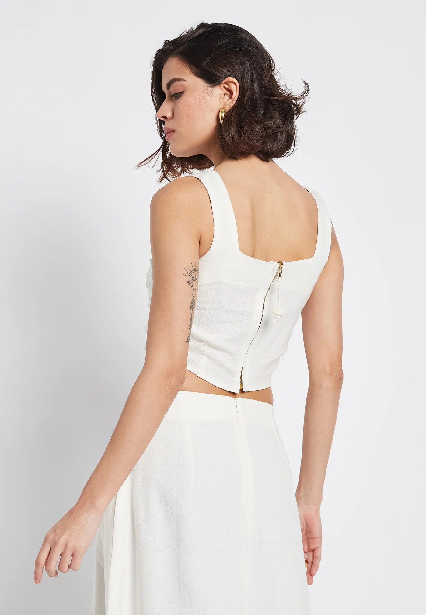 FLORA WHITE TOP
