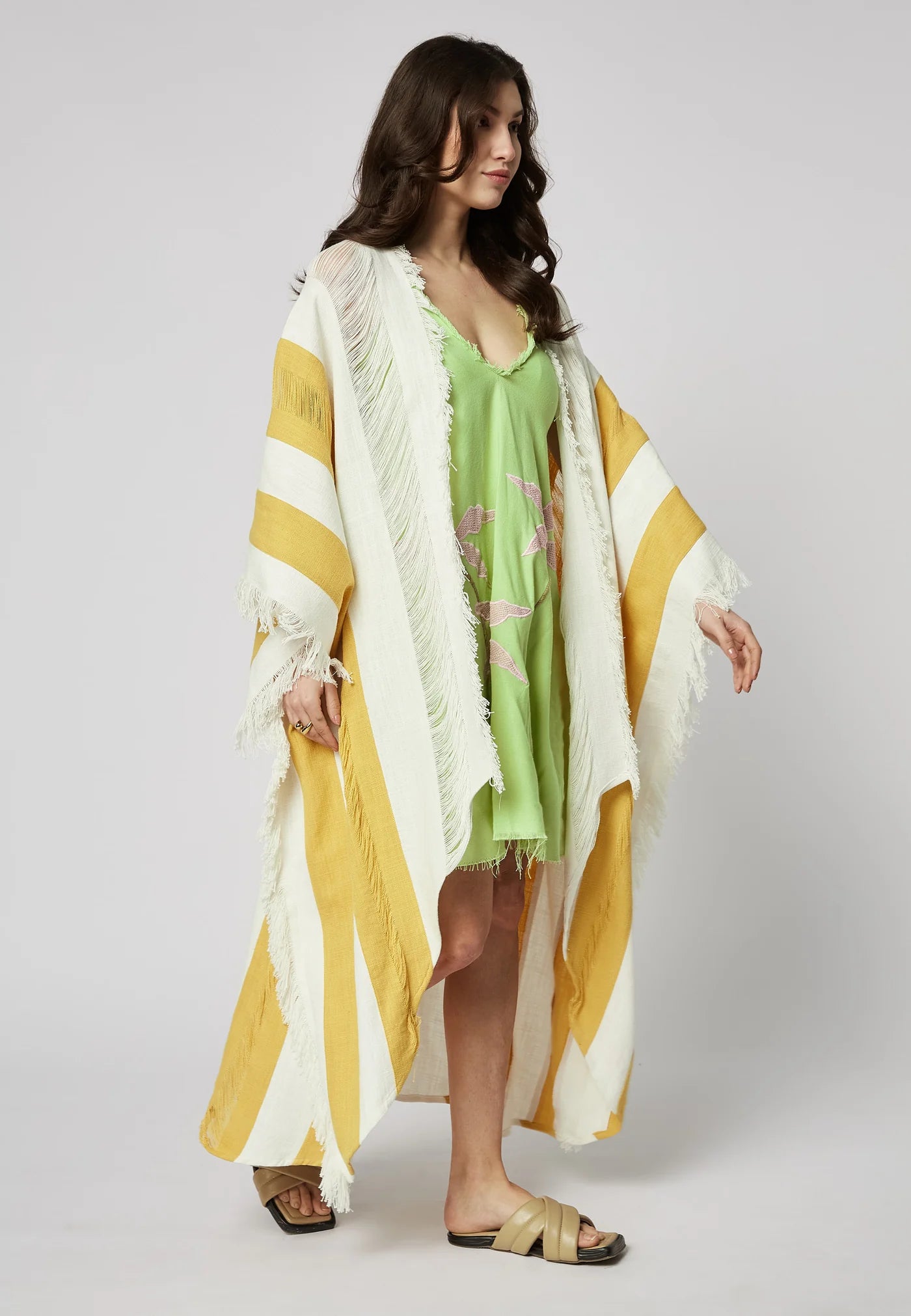 SAGE MANGO KIMONO