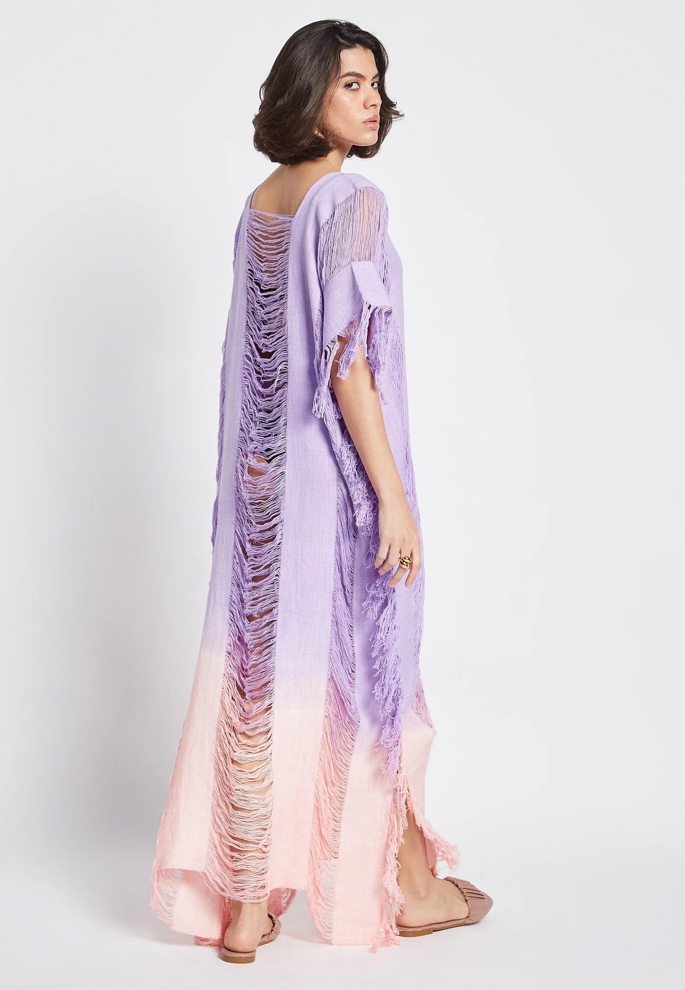 SUNLIT VIOLET COVER-UP
