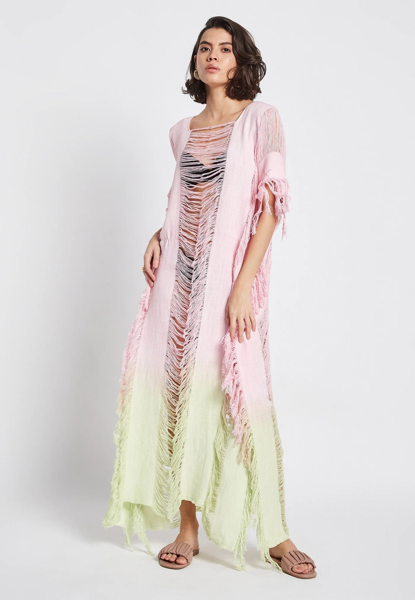 SUNLIT PINK COVER-UP