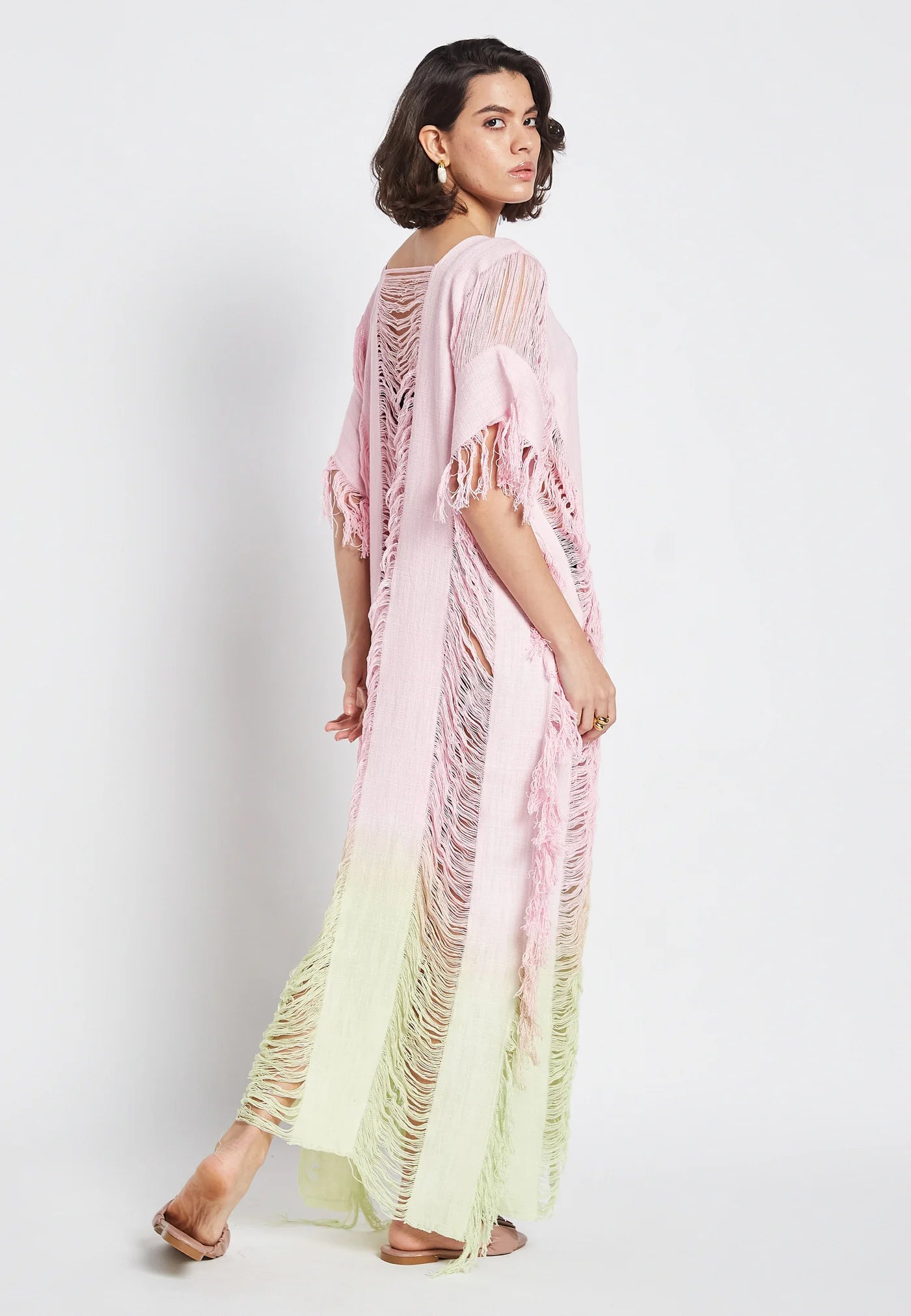 SUNLIT PINK COVER-UP