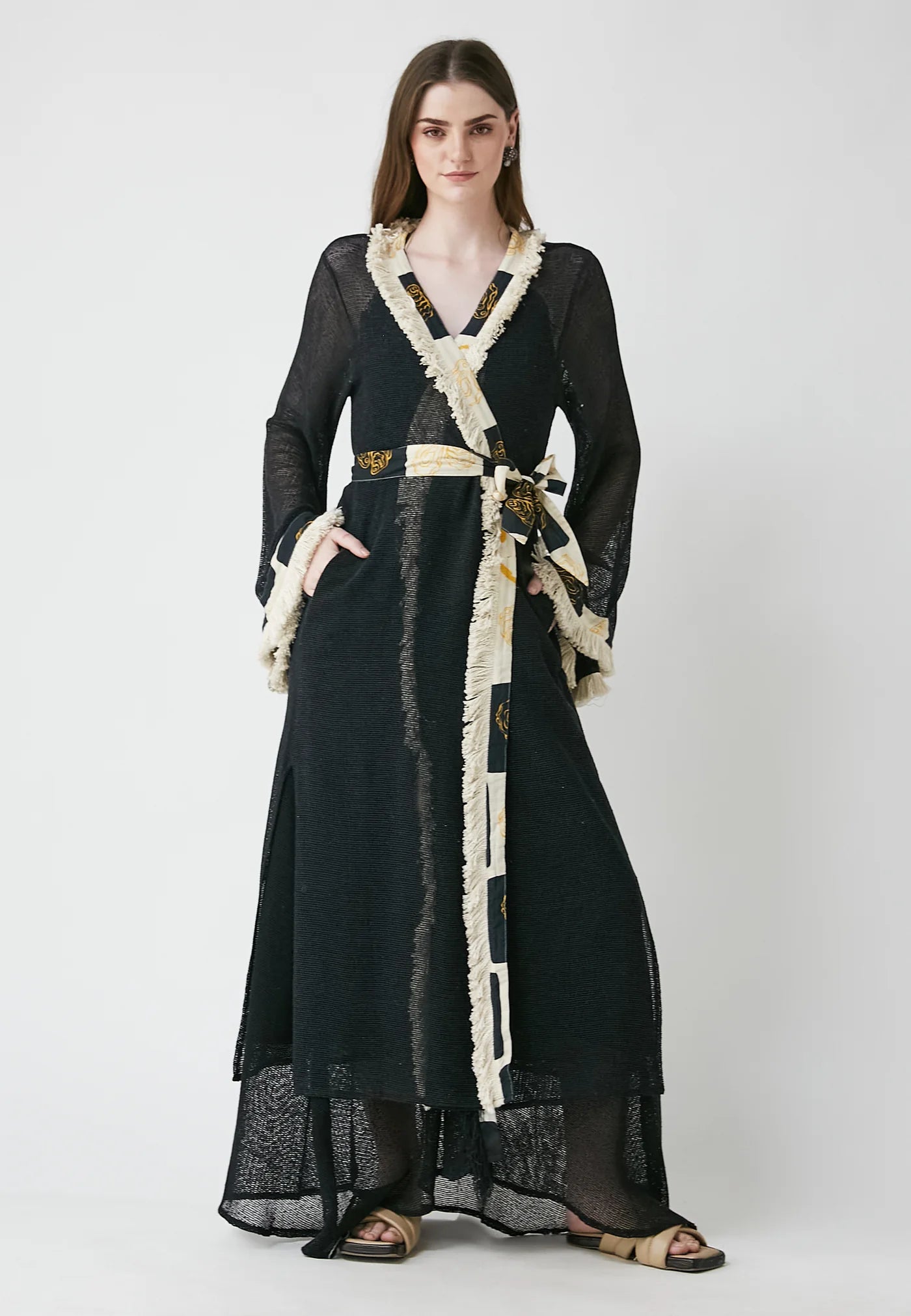 NOVA BLACK KIMONO
