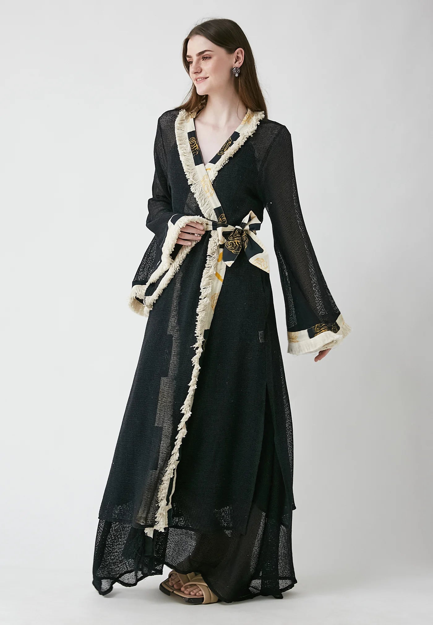 NOVA BLACK KIMONO