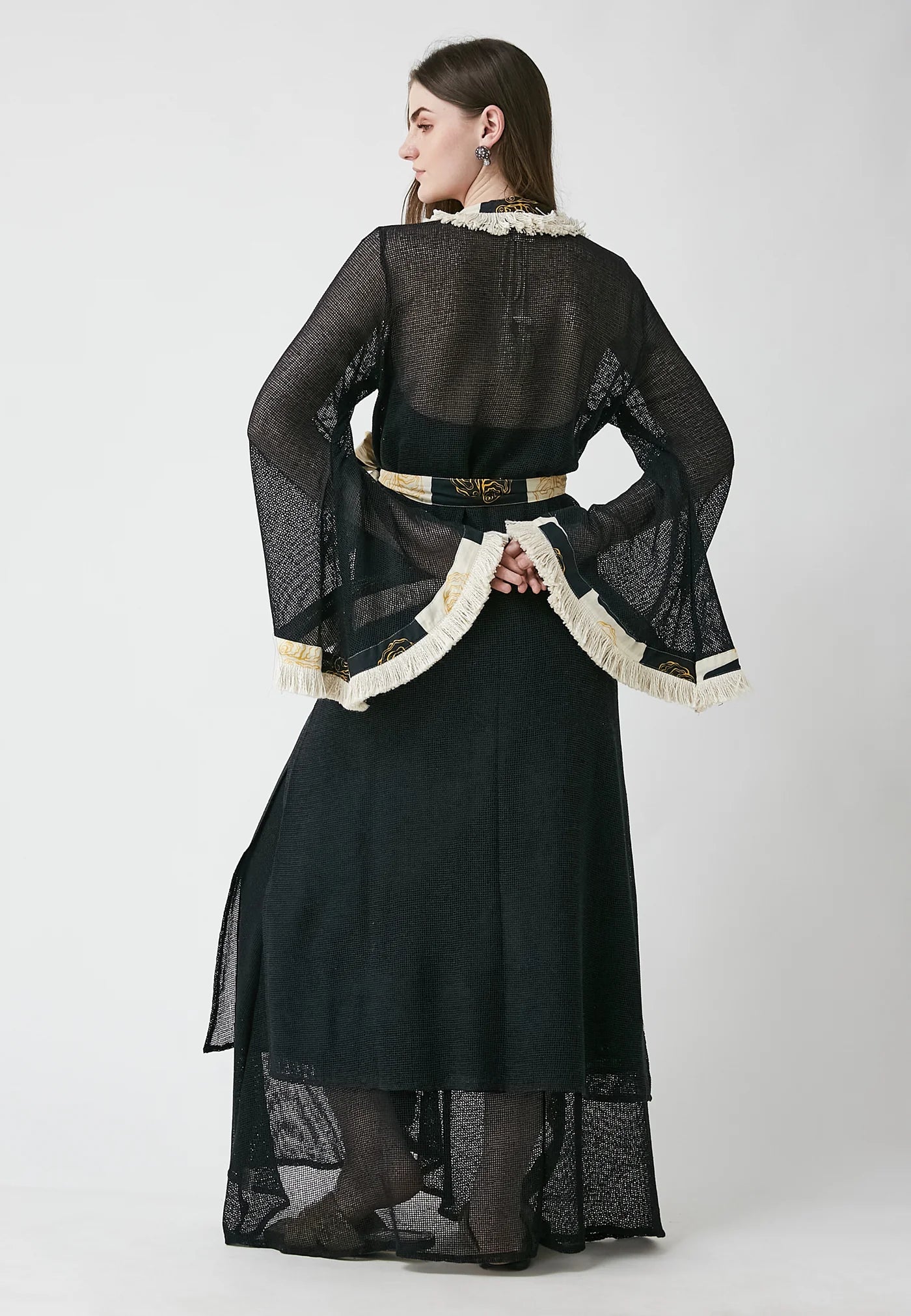 NOVA BLACK KIMONO