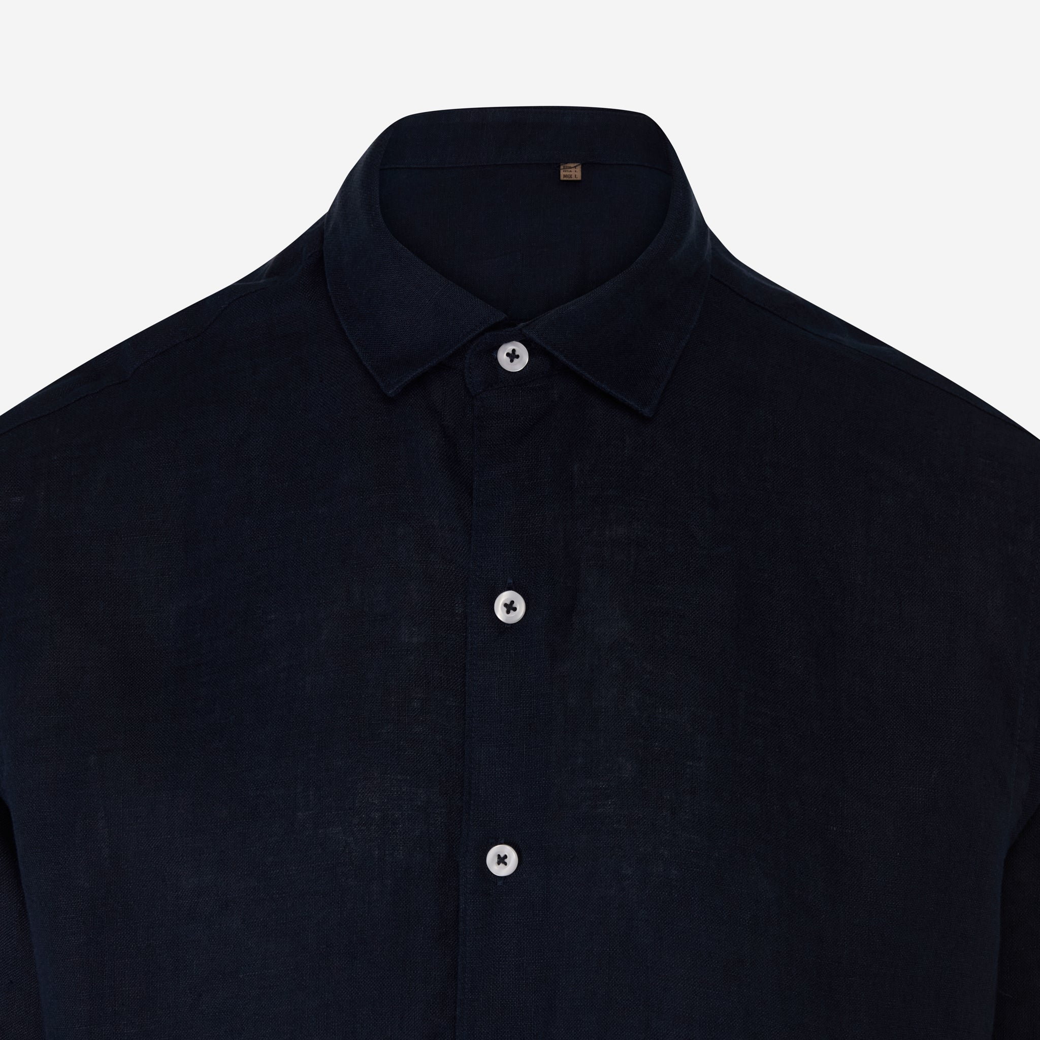 DAN LINEN SHIRT NAVY