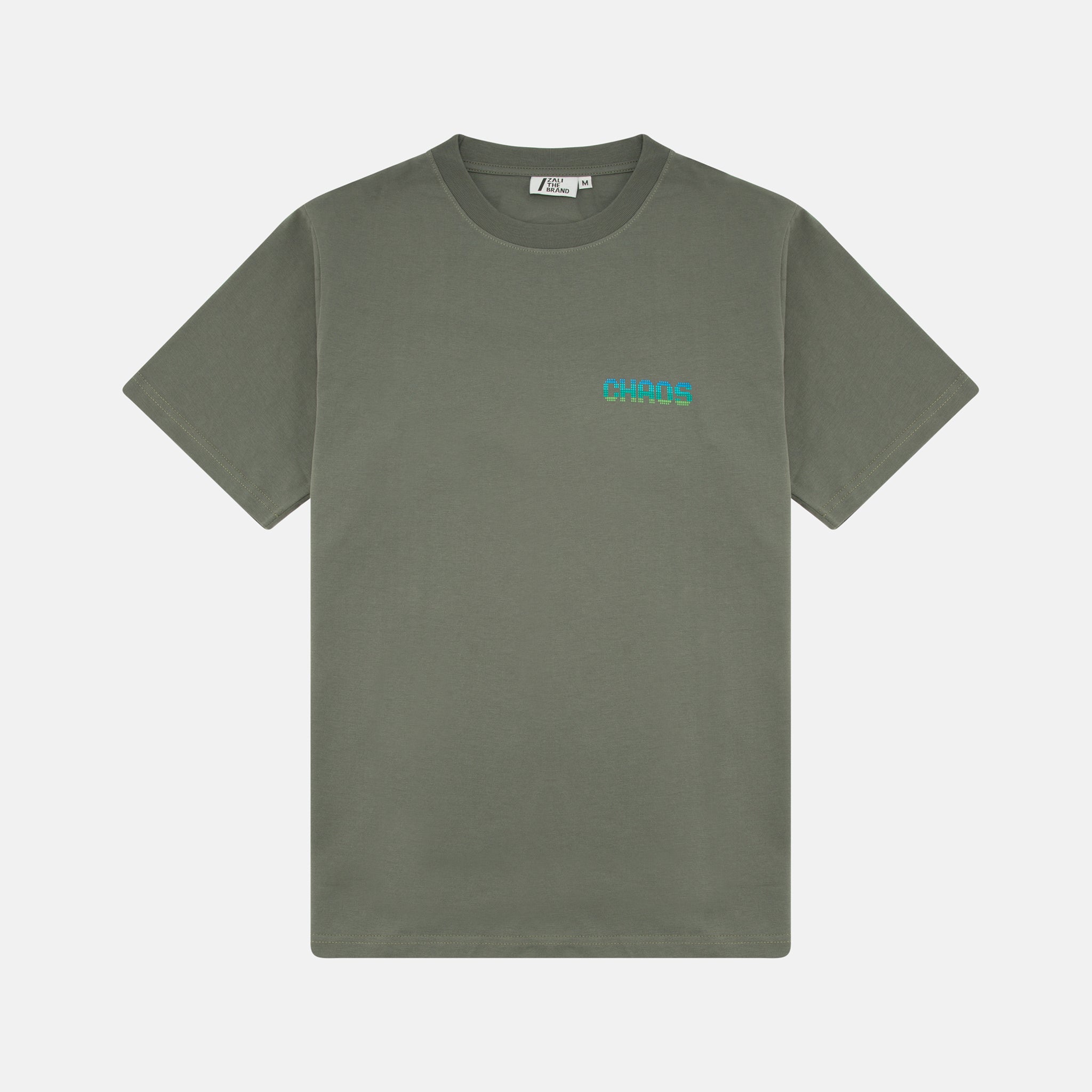 UNISEX MINI CHAOS T-SHIRT KHAKI