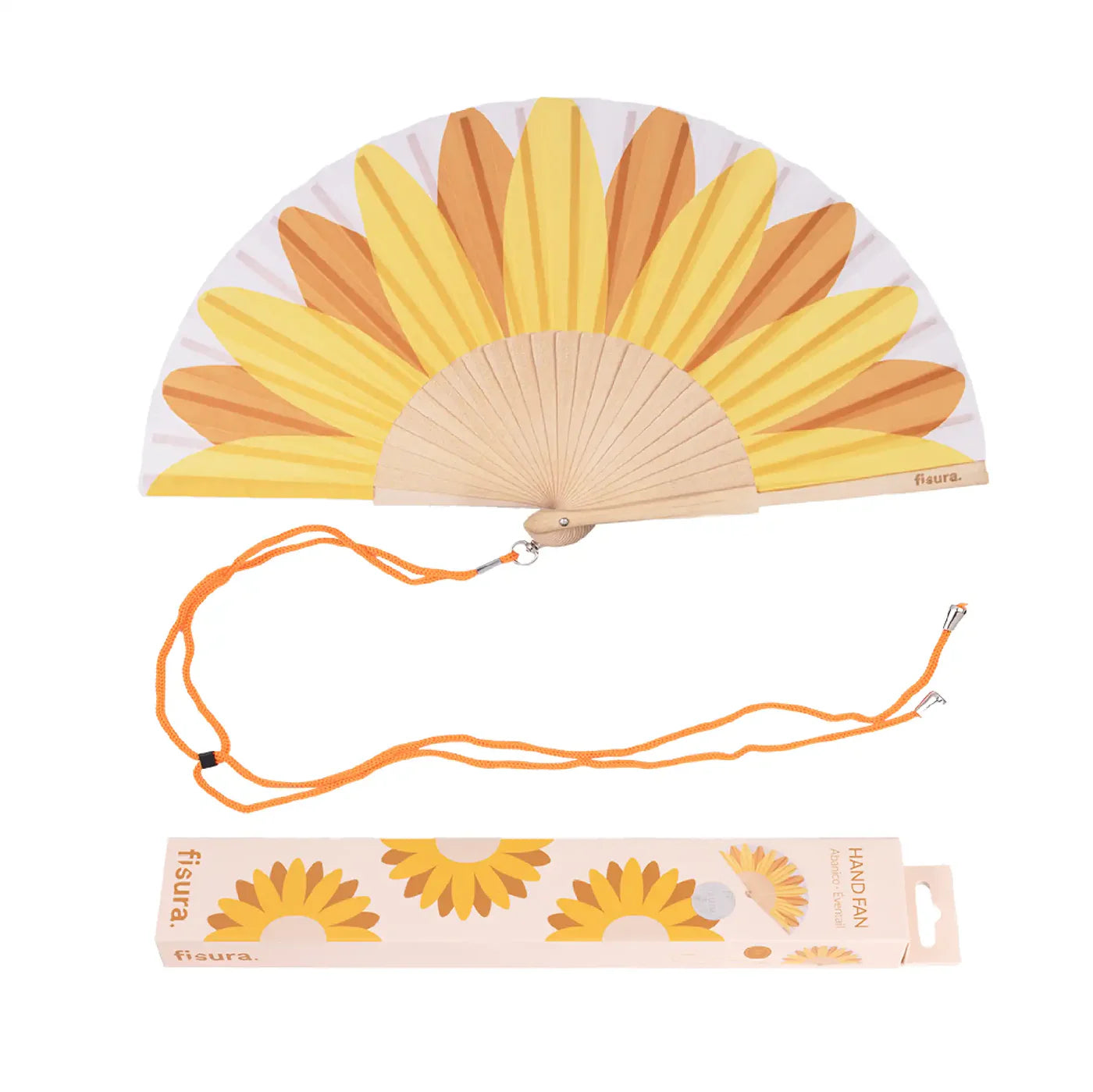 SUNFLOWER HAND FAN