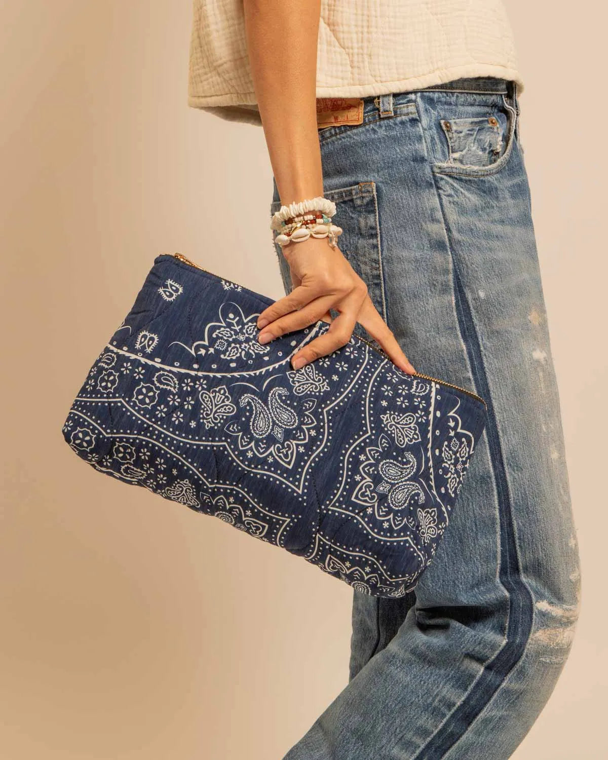ORLANDO2 POUCH NAVY