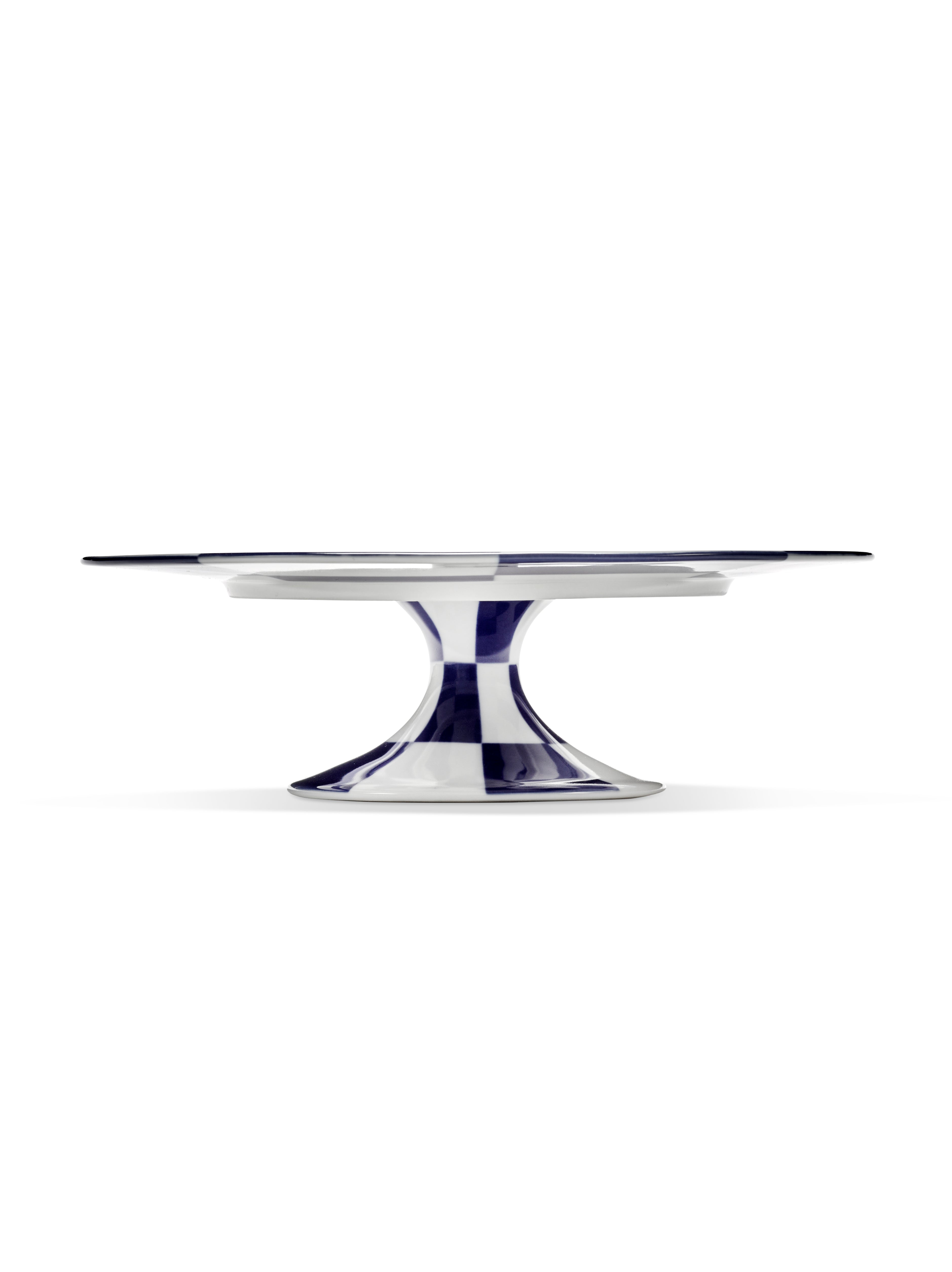 CAKE STAND BLUE WHITE FÊTE DES BÊTES
