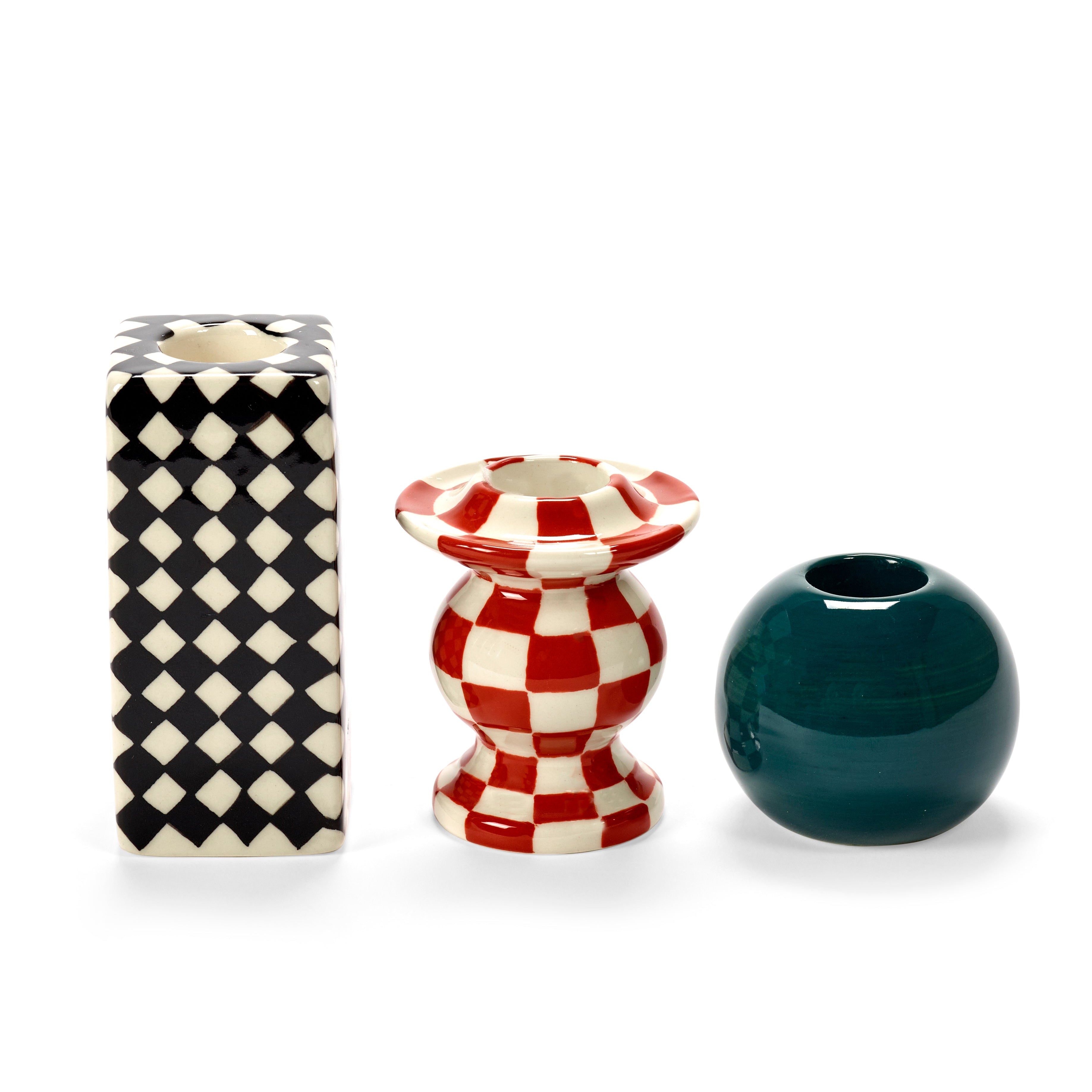 CANDLE HOLDER SET/3