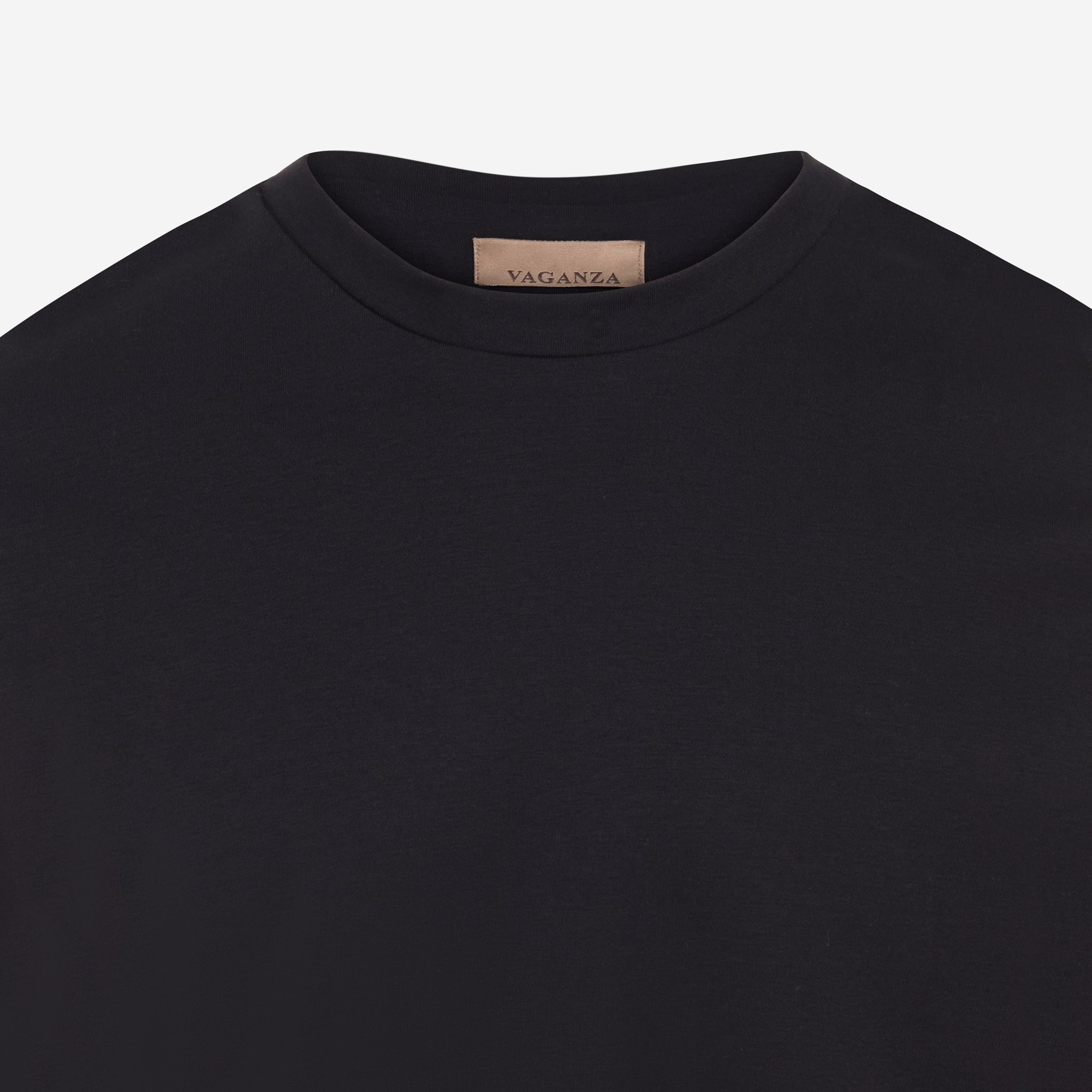 JO PLAIN T-SHIRT BLACK