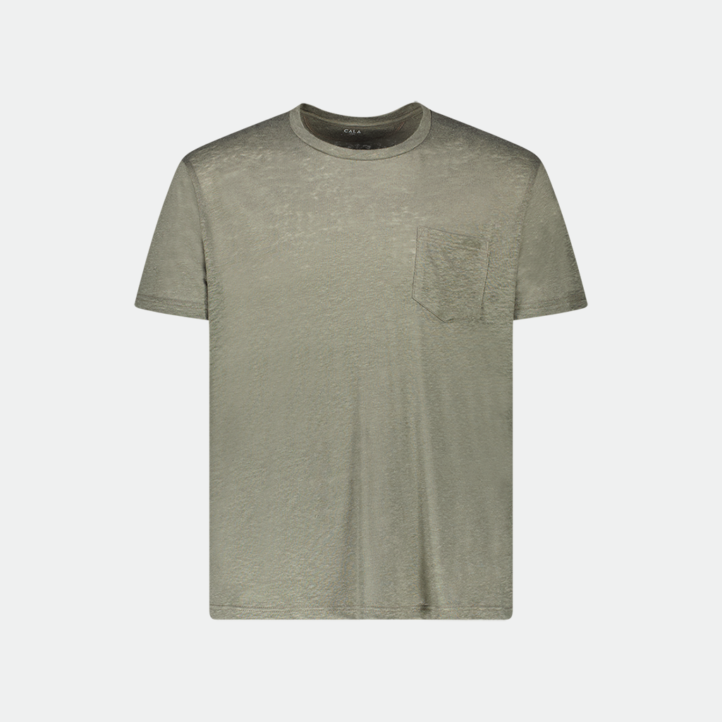 CYRIL LIN T-SHIRT KAKI