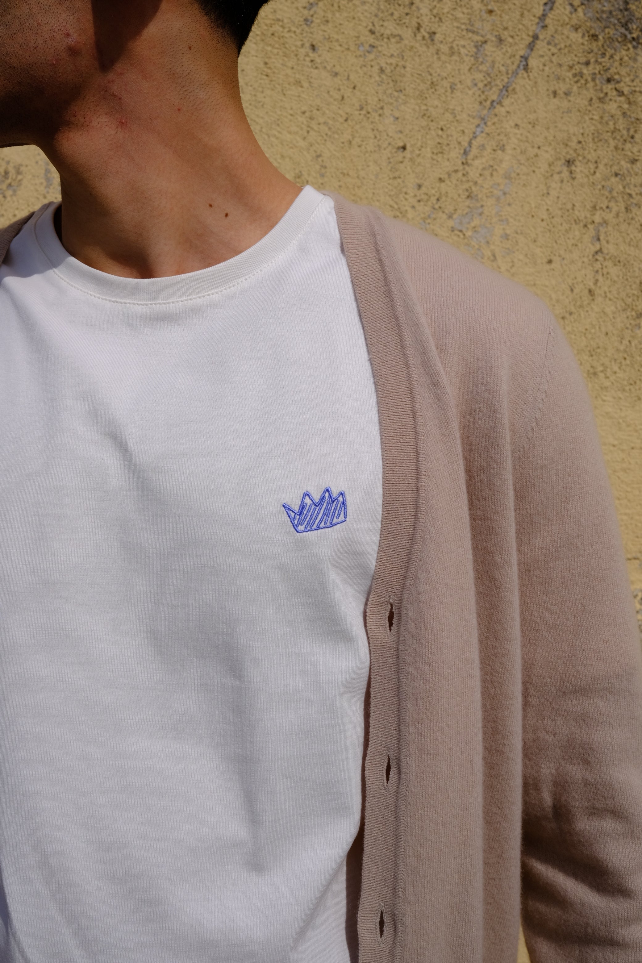 UNISEX MINI CROWN T-SHIRT WHITE