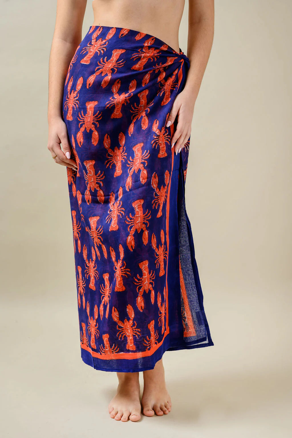 LOBSTER COTTON PAREO
