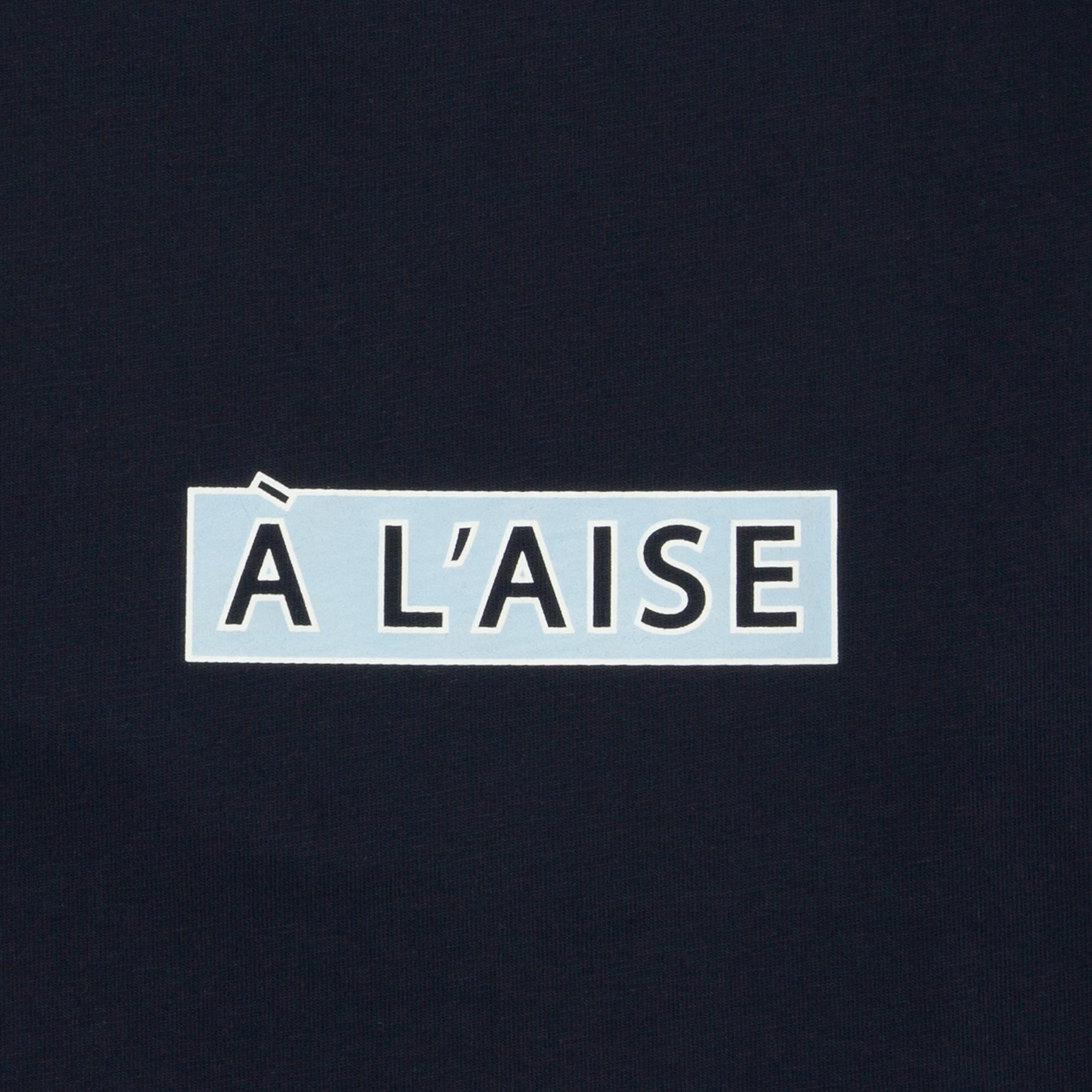 UNISEX A L'AISE T-SHIRT NAVY