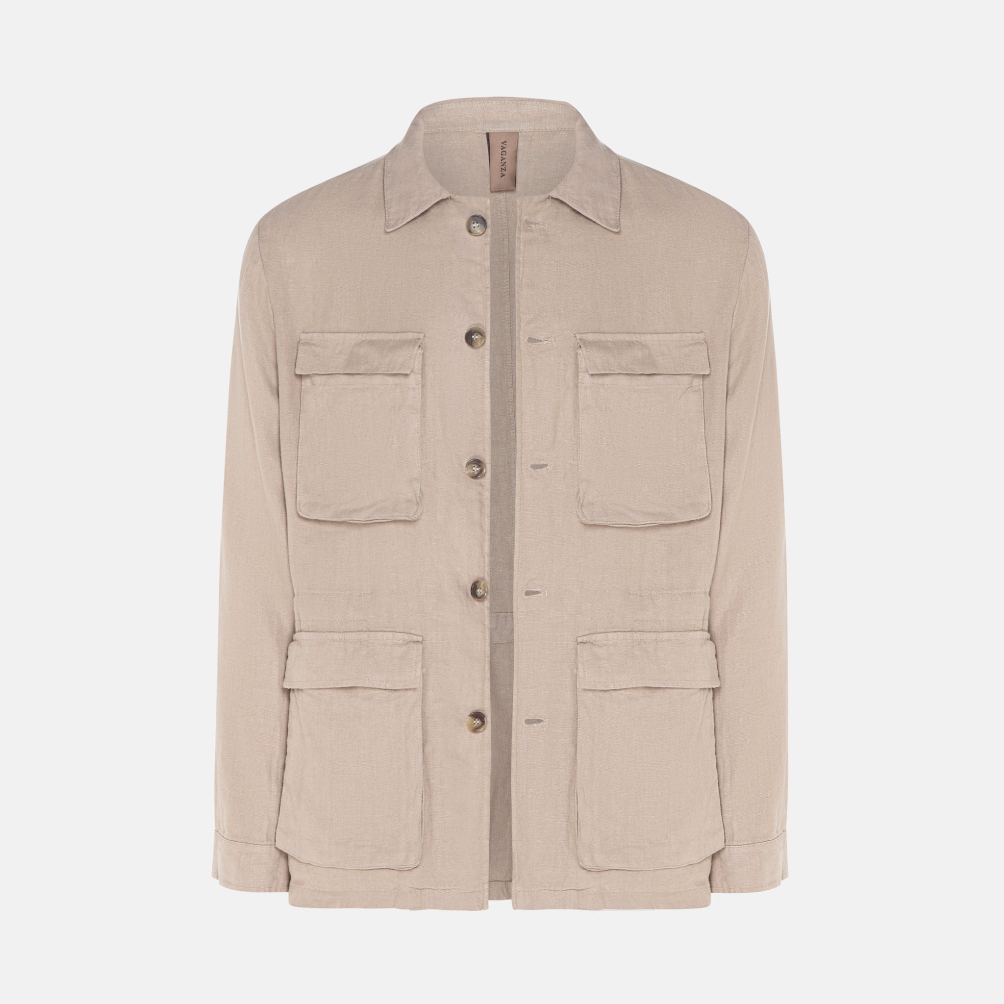 LINEN JACKET BEIGE