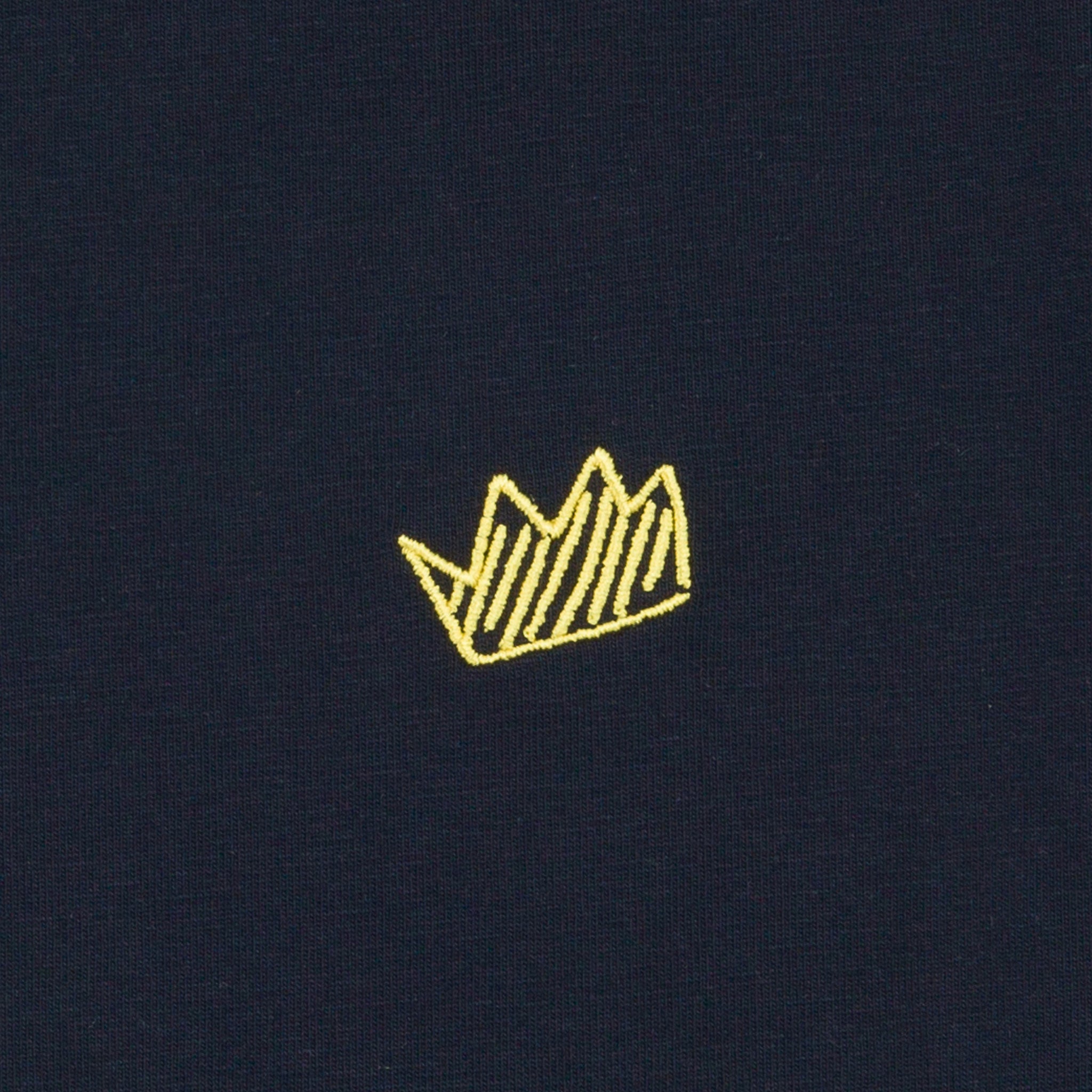 UNISEX MINI CROWN T-SHIRT NAVY