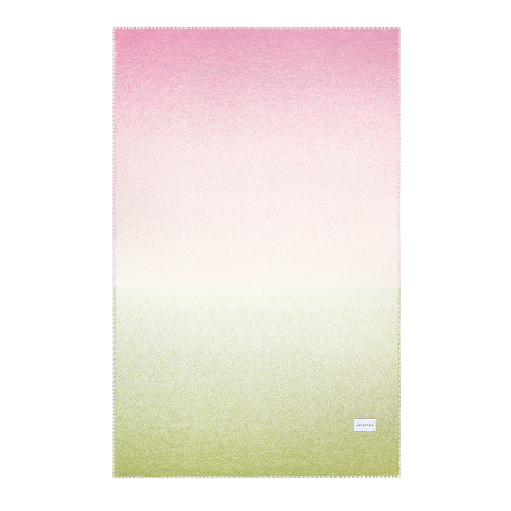 MAISON DEUX GRADIENT BLANKET MOJITO