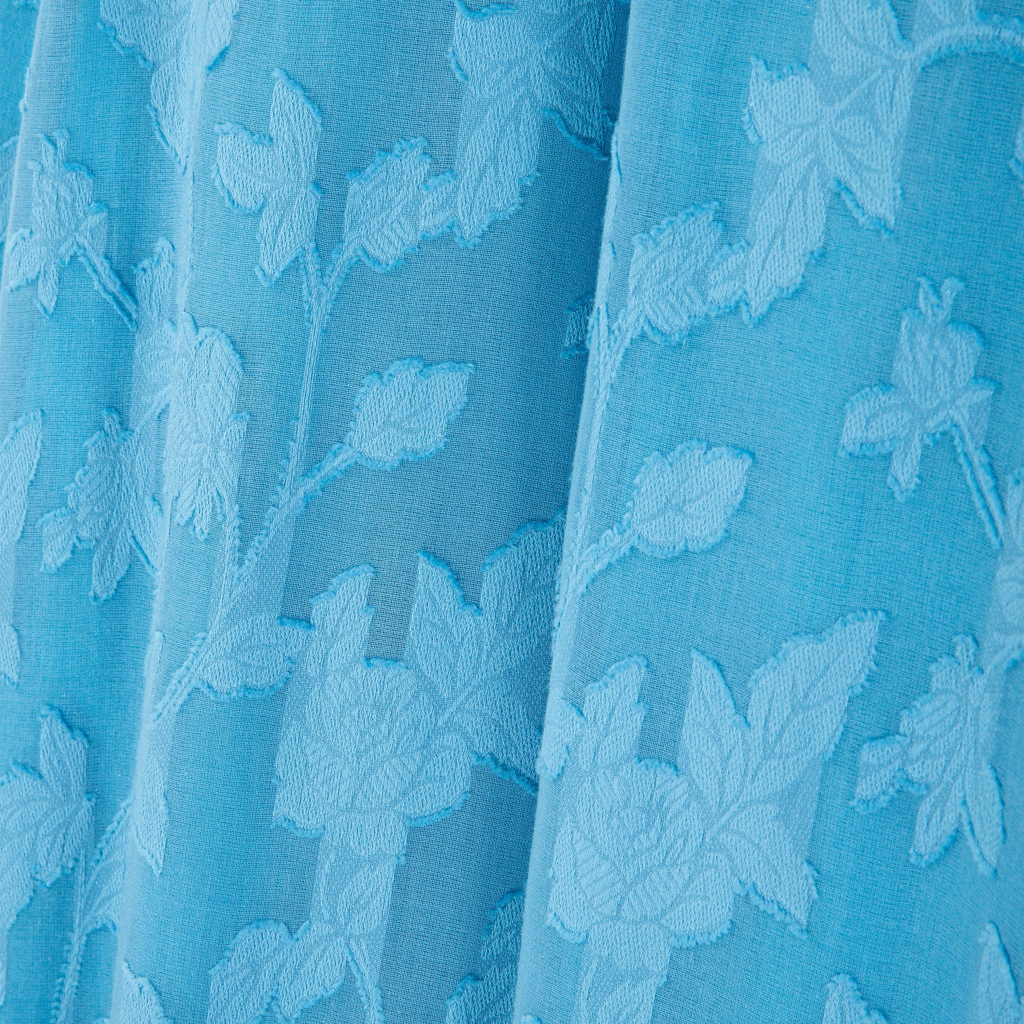 SIENNA BLUE STRAPLESS FLOWER DRESS