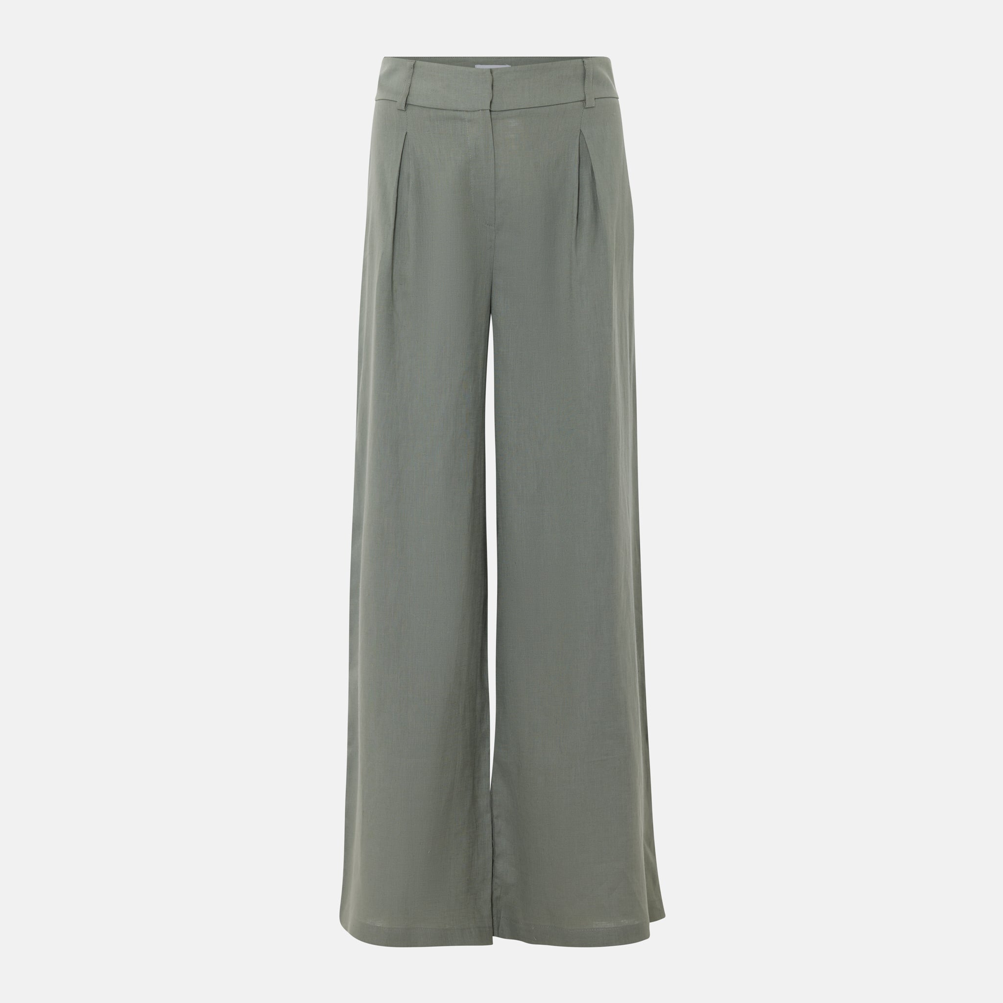 SETRE LINEN PANTS KHAKI