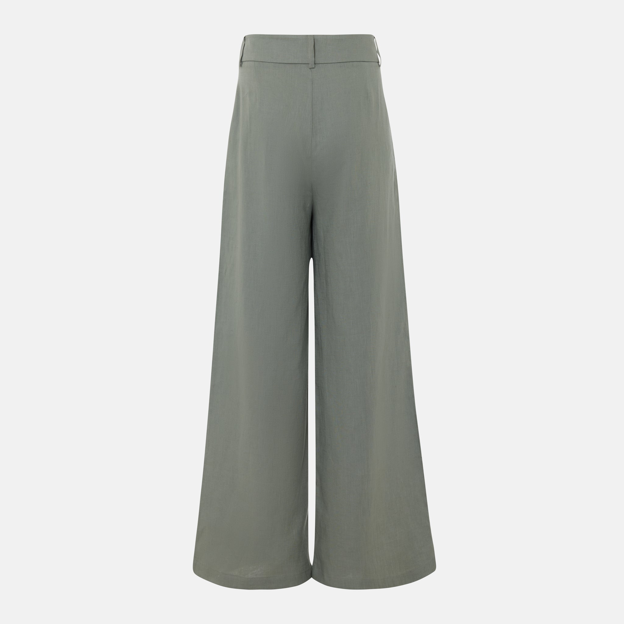 SETRE LINEN PANTS KHAKI