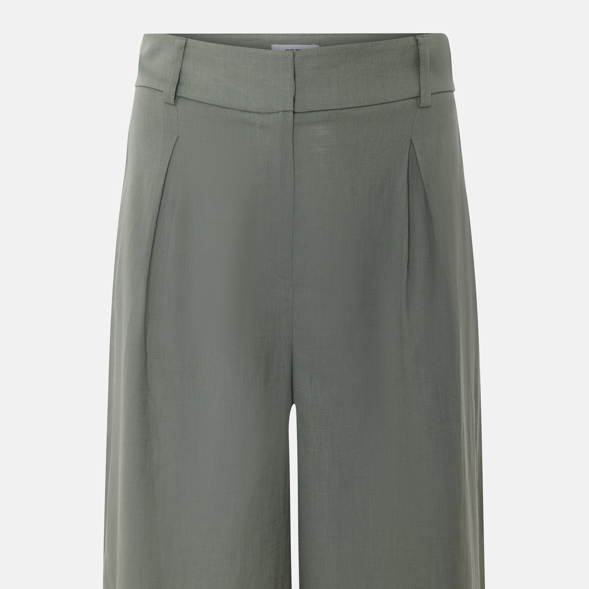 SETRE LINEN PANTS KHAKI