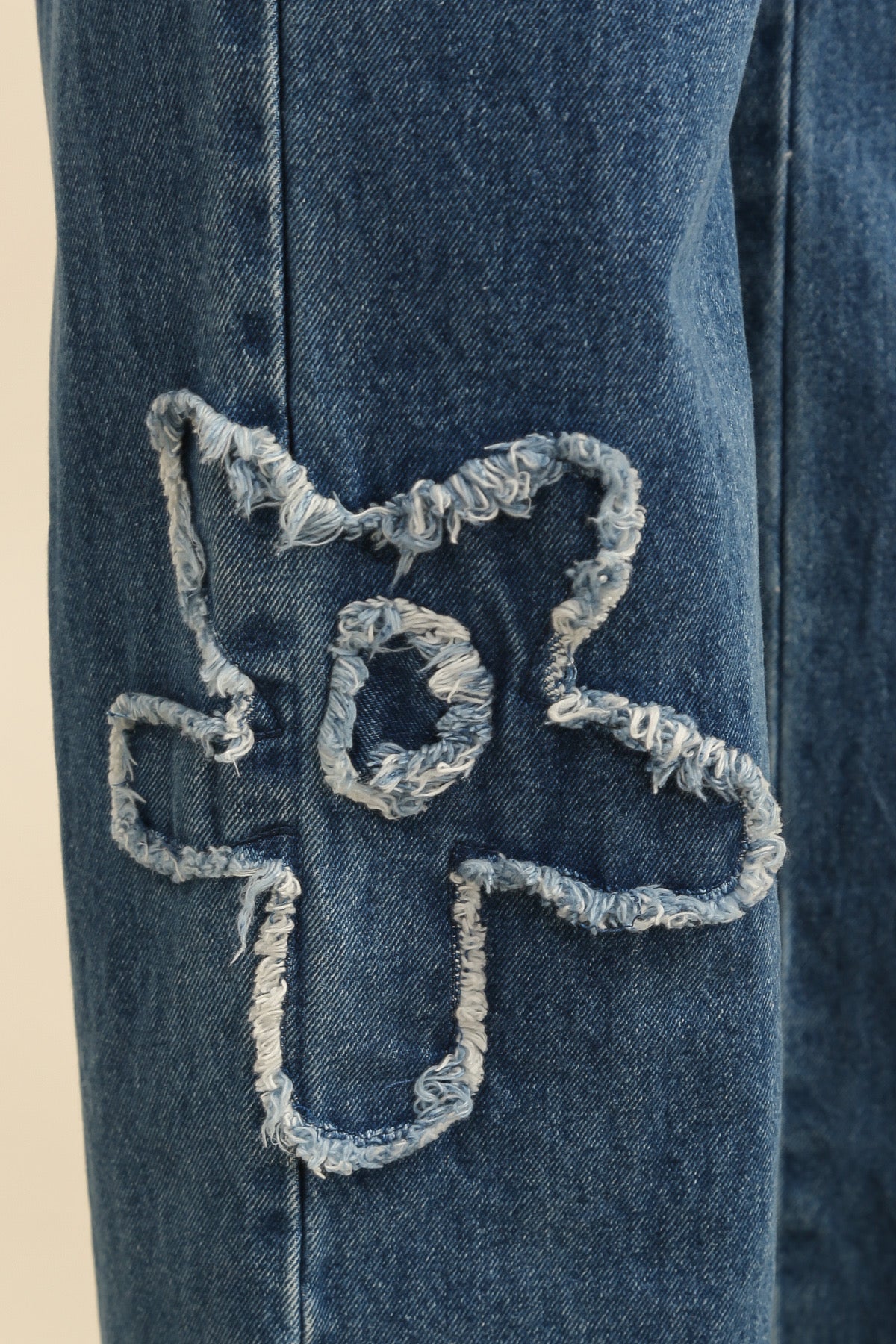 FLOWER BLUE DENIM