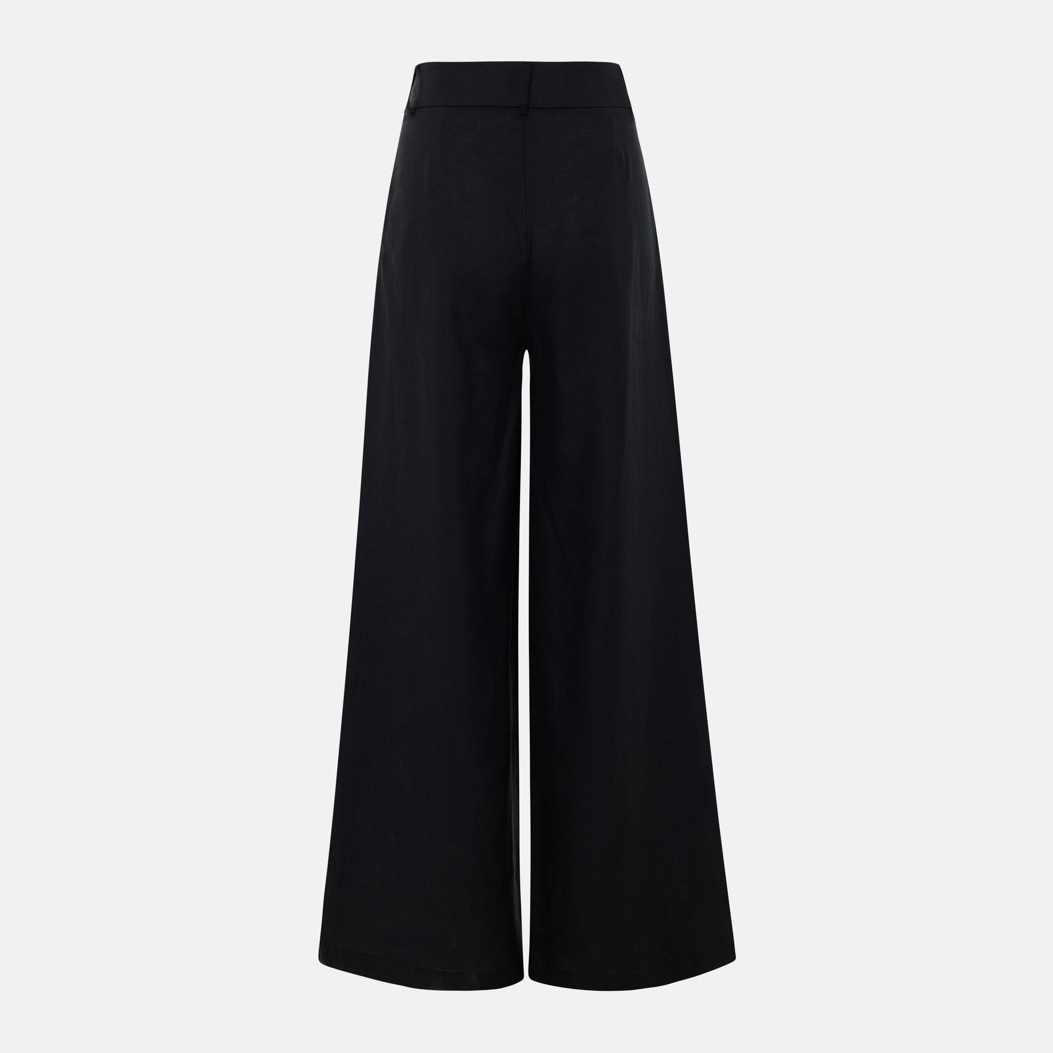 SETRE LINEN PANTS BLACK