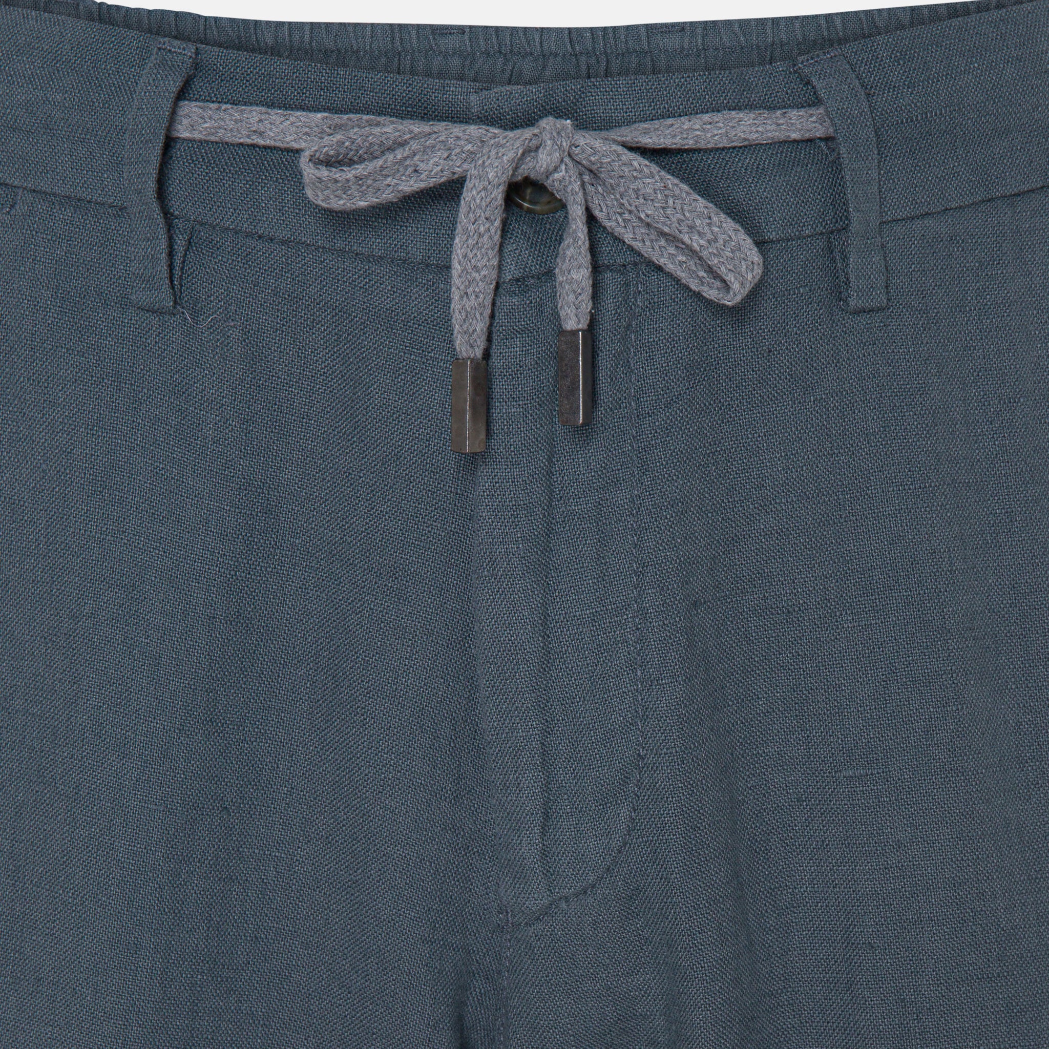 JAD LINEN PANTS PETROL