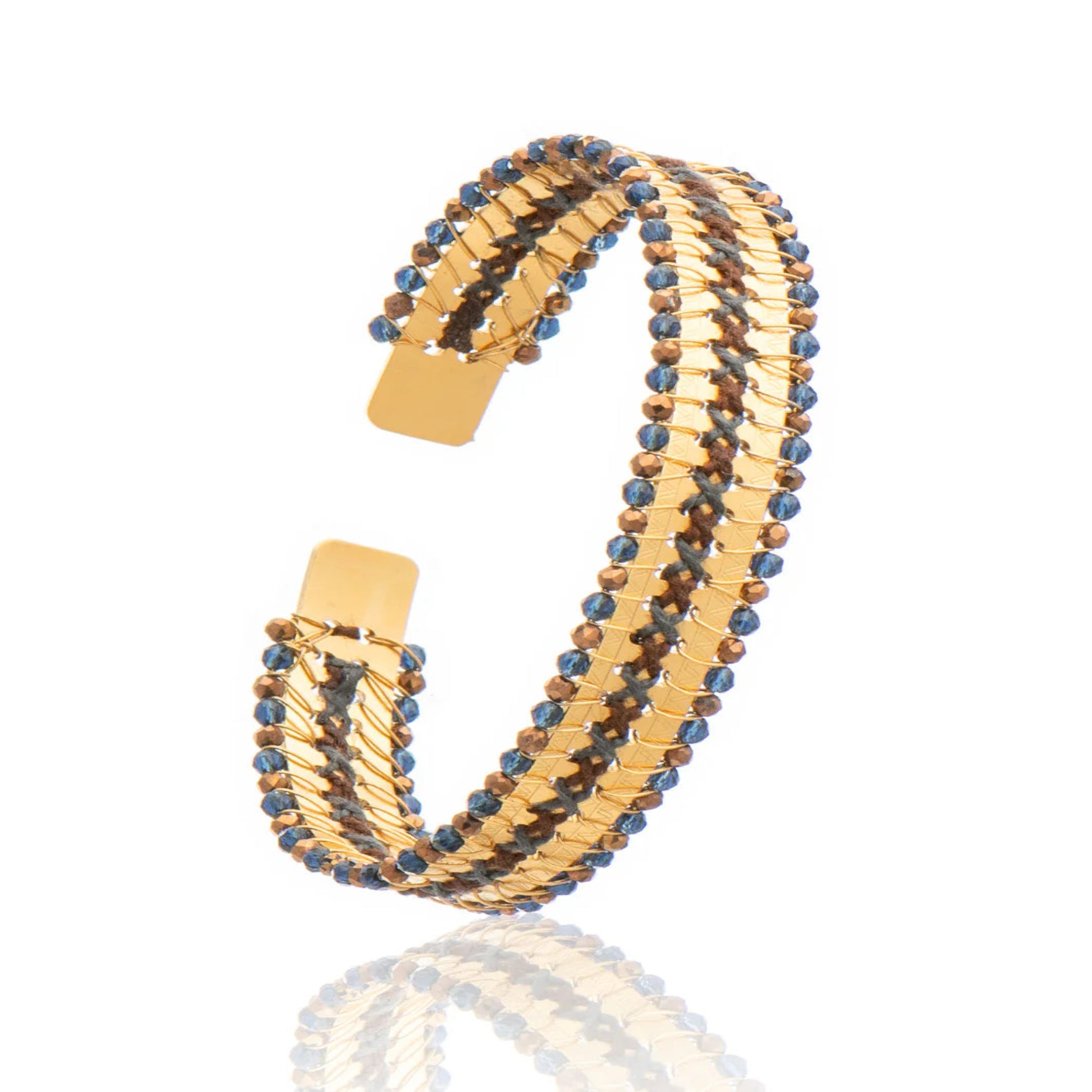 ΚEDIMA MOSAICO BRACELET CHOCOLATE