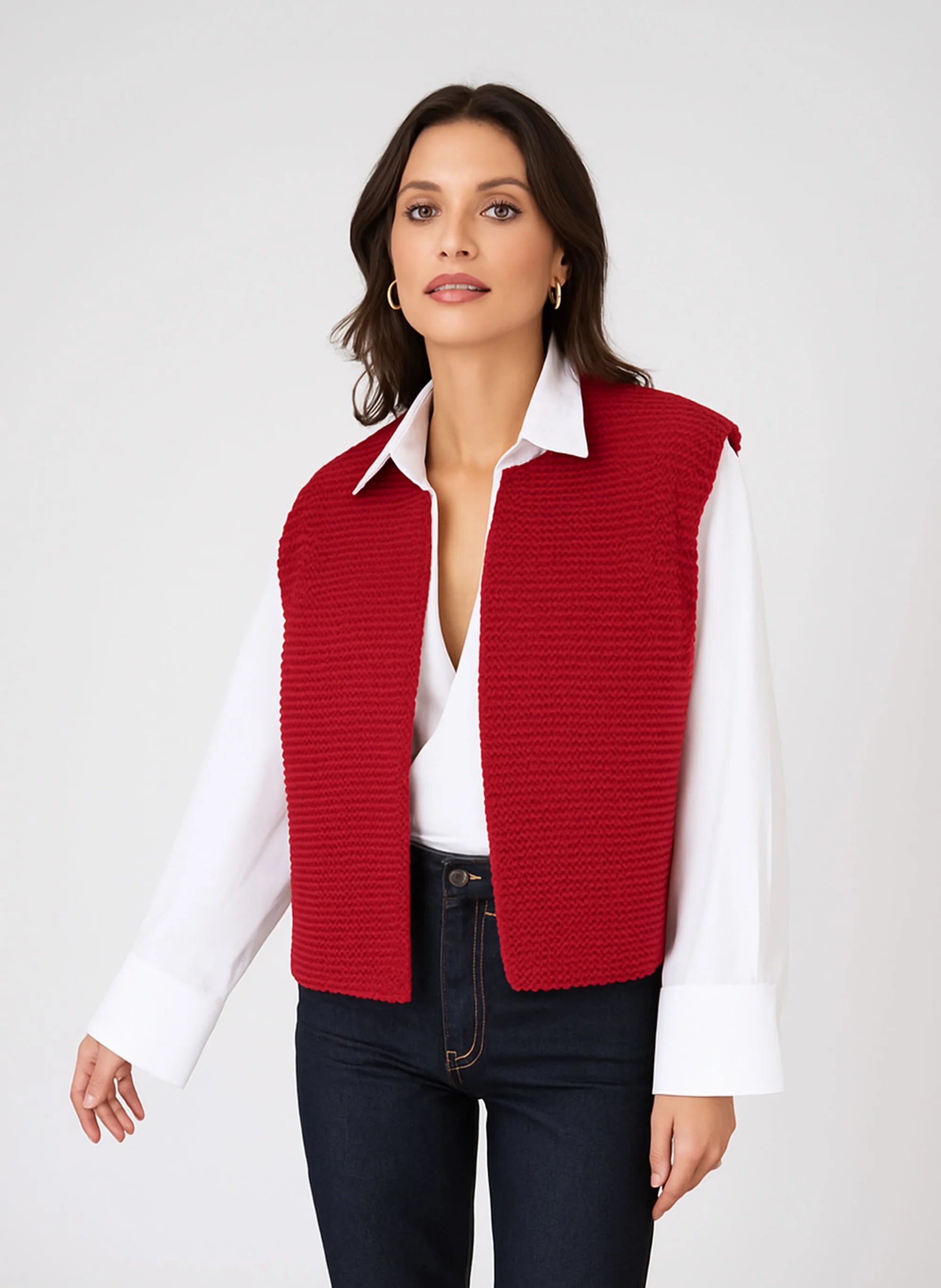 LEGRINGOLY CARDIGAN CHERRY