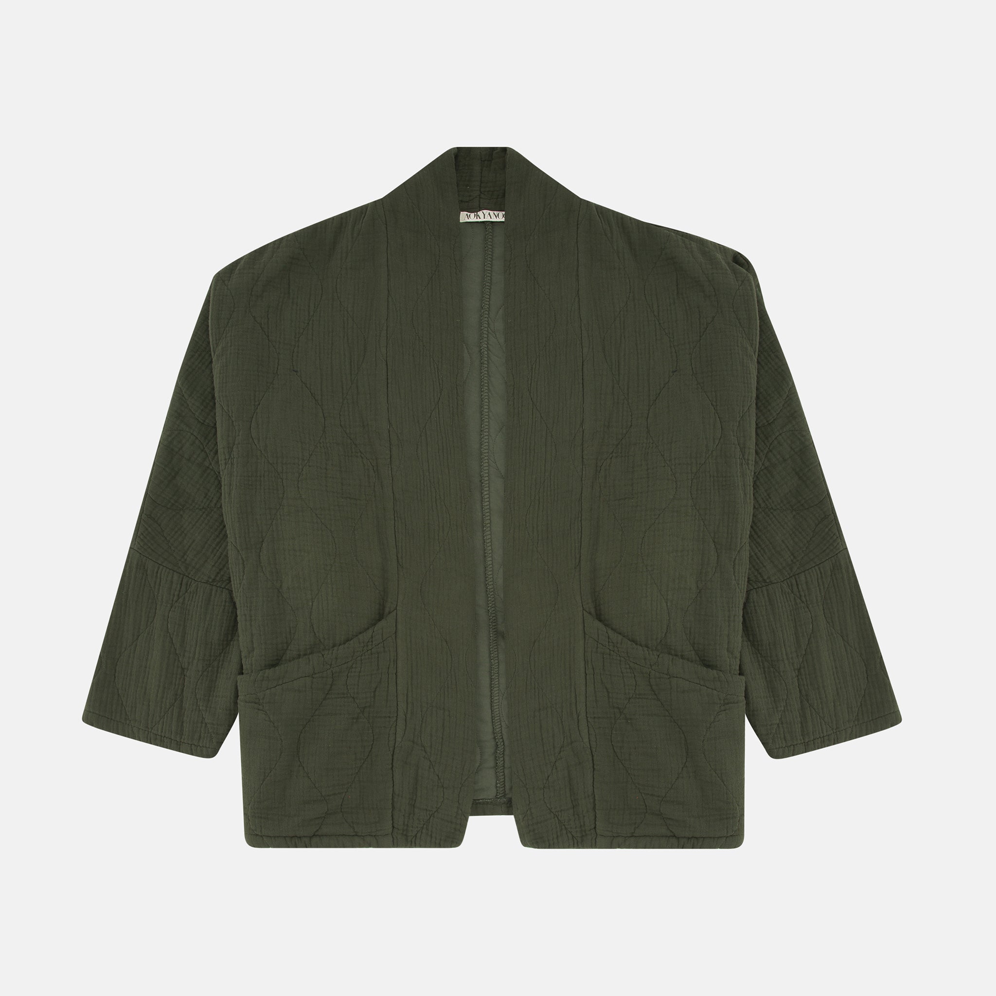 CHICAGO9 VEST PLAIN WITHOUT LINING KAKI