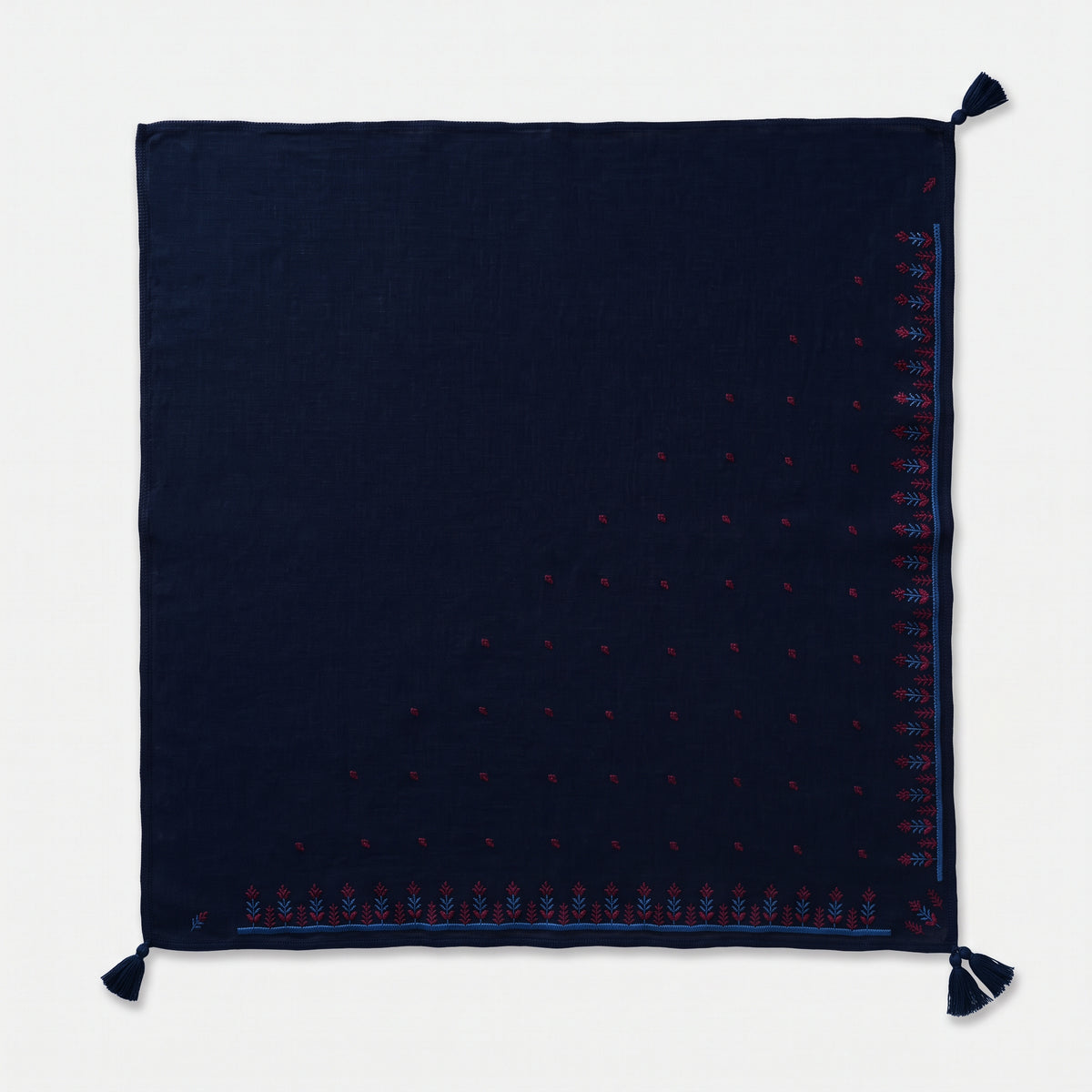 MONA ETHNIC SCARF NAVY