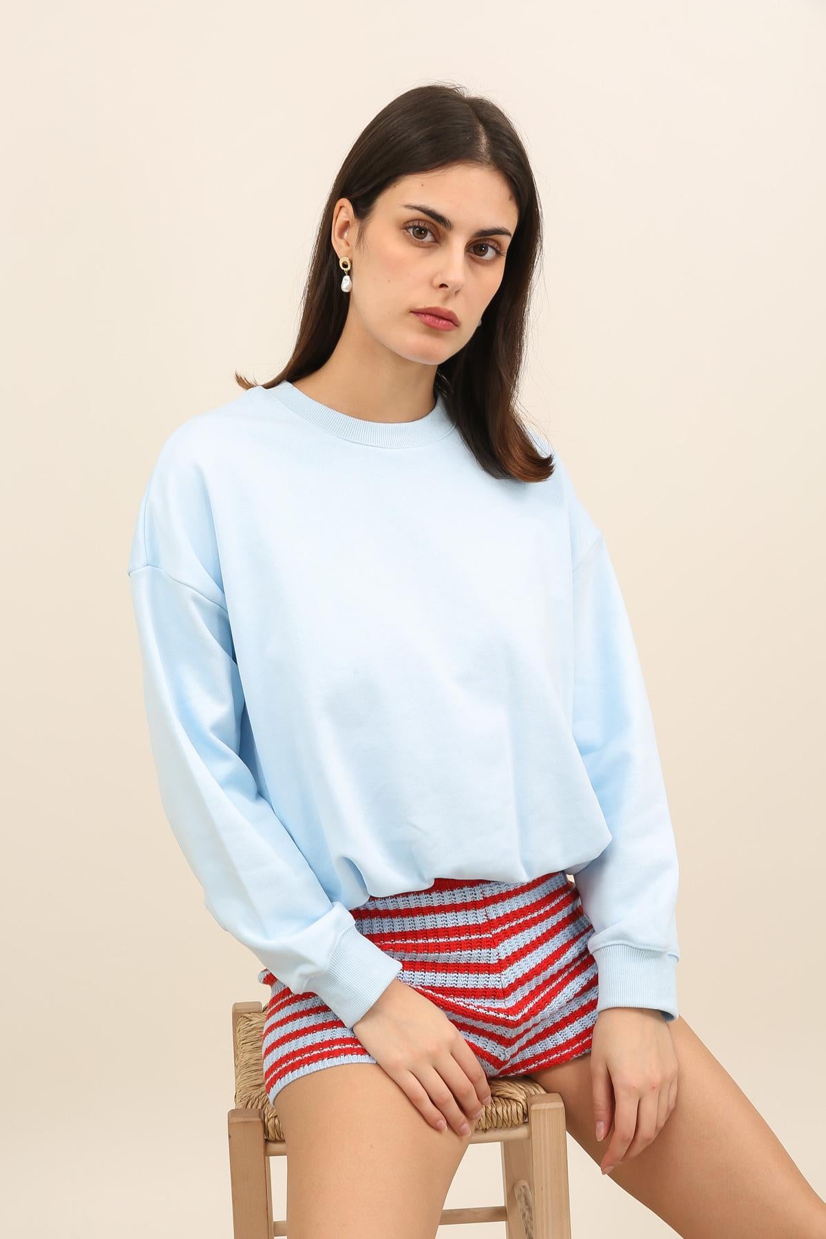 LEA SWEATER BLUE