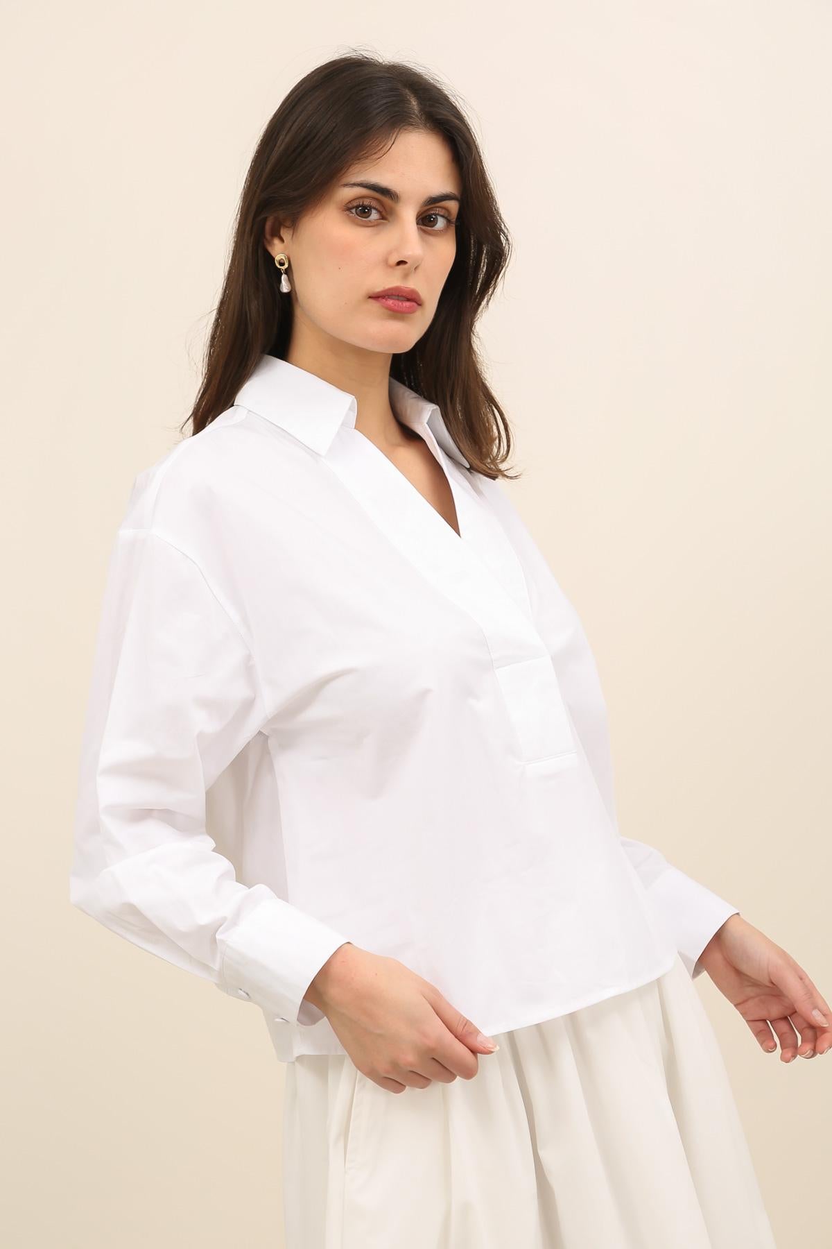 NADIA WHITE SHIRT