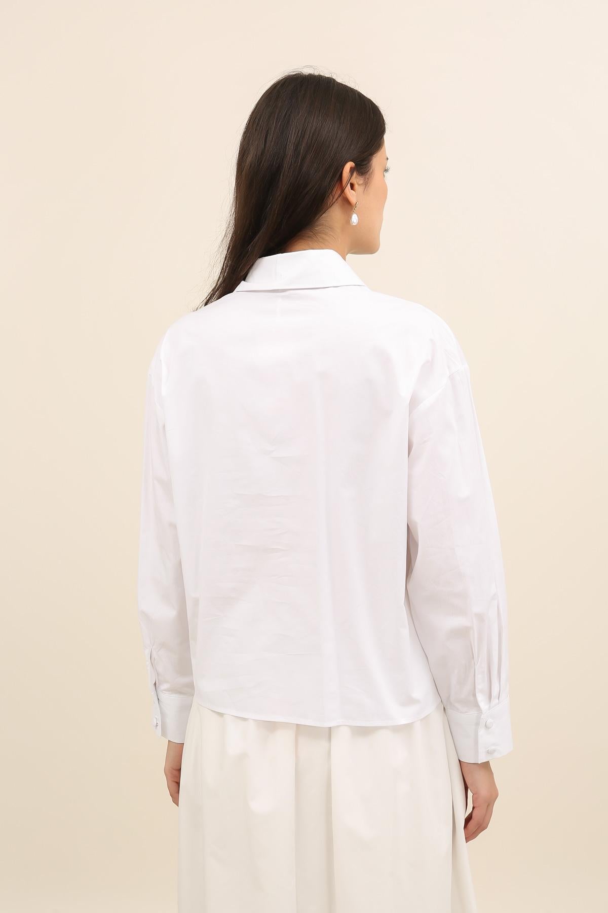 NADIA WHITE SHIRT