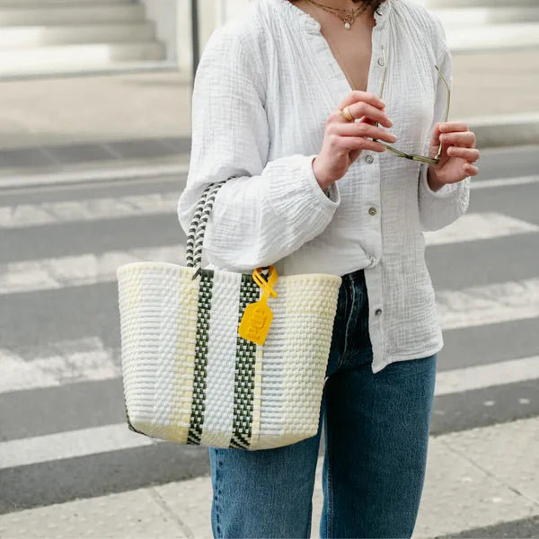 PETIT PÜP MULTI OLIVE - 100% RECYCLED PLASTIC BAG