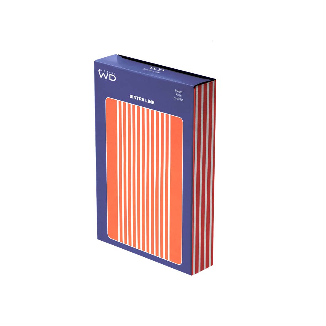 STONEWARE SMALL PLATE RED