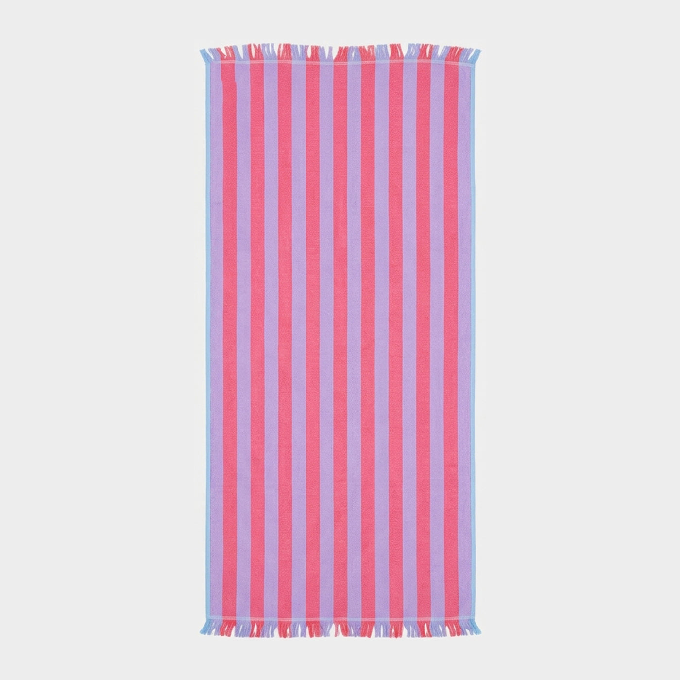 POPSTAR  TOWEL CORAL/BLUE