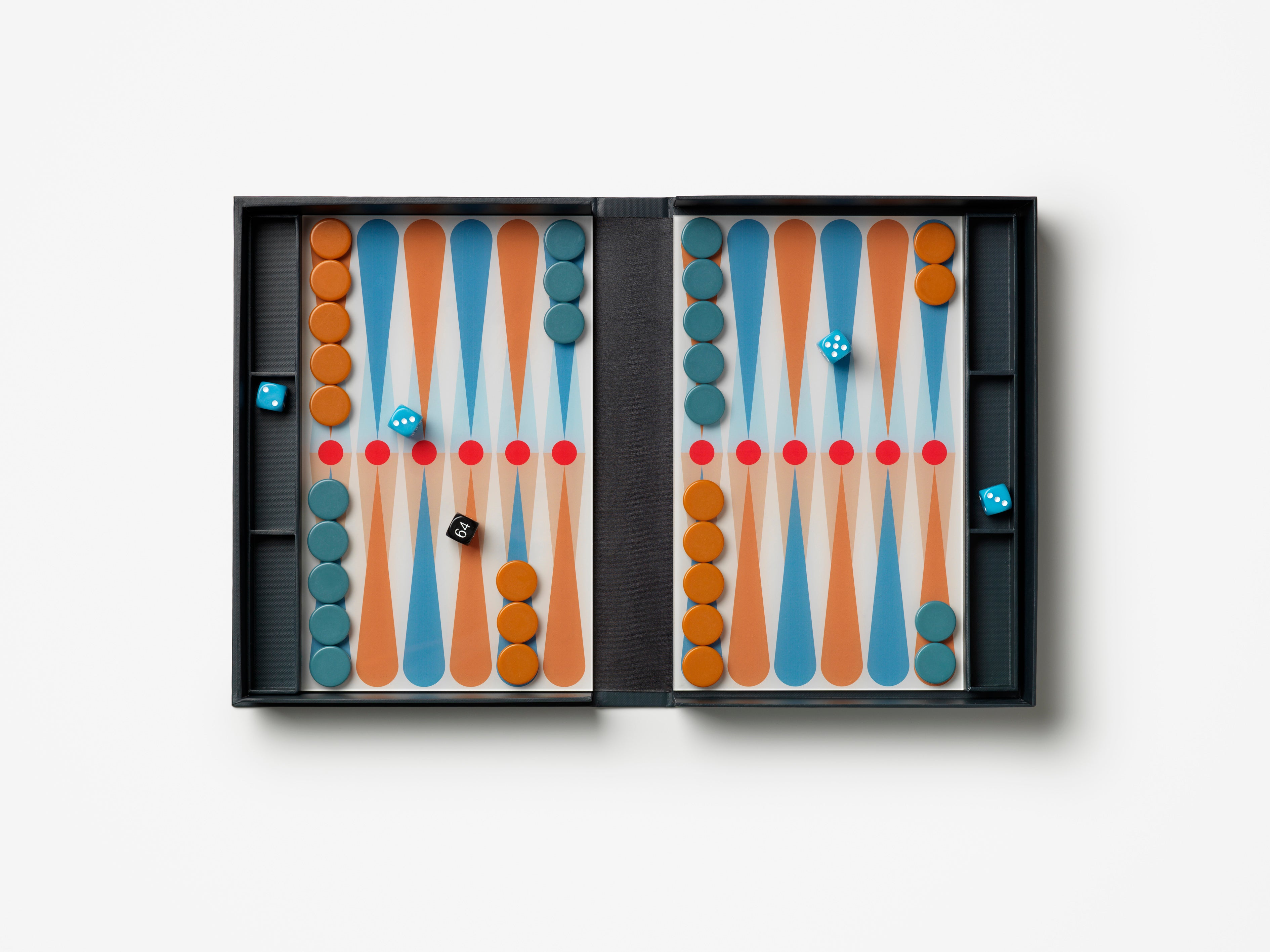 CLASSIC - ART OF BACKGAMMON ANTHRACITE
