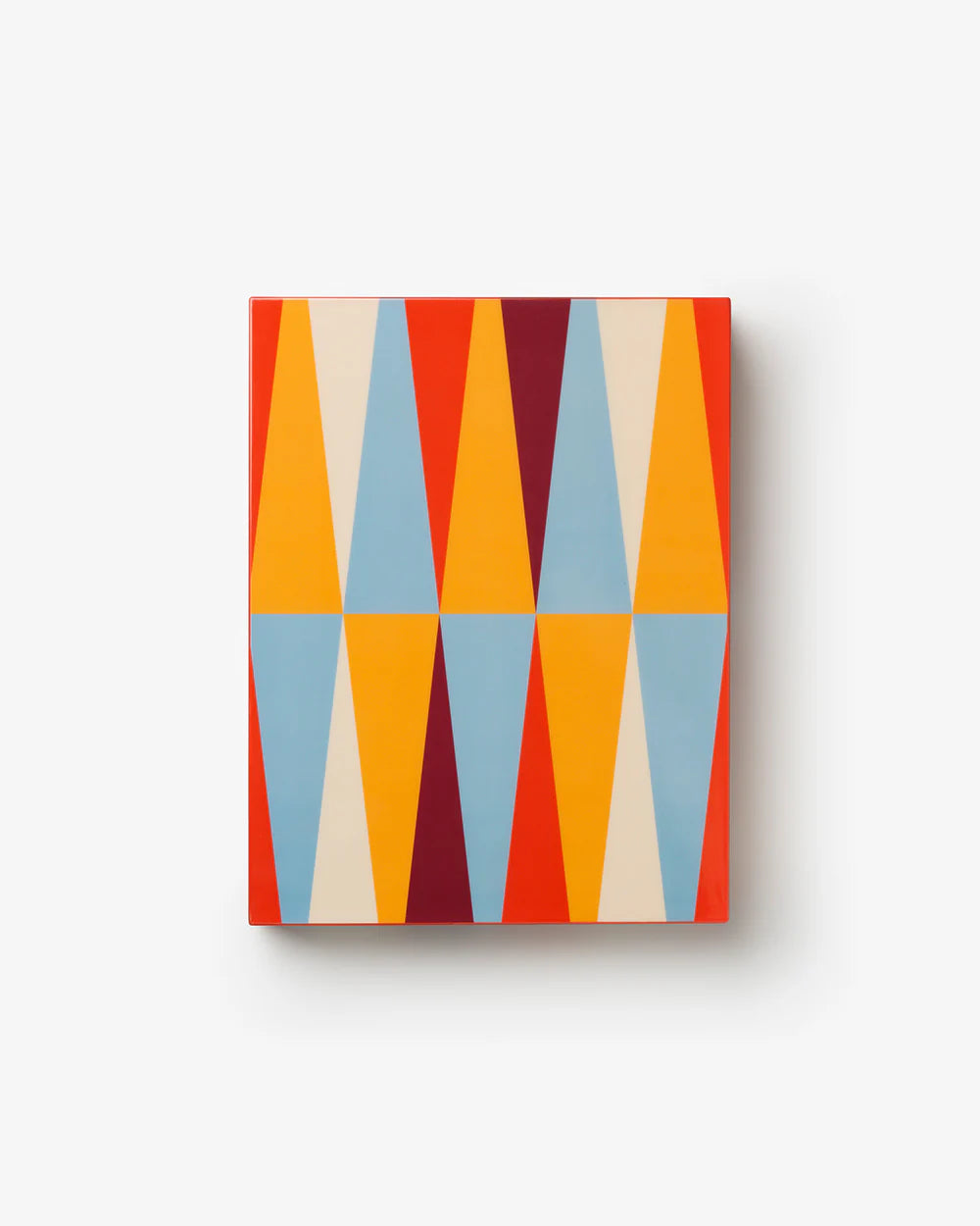 LACQUERED BACKGAMMON RED