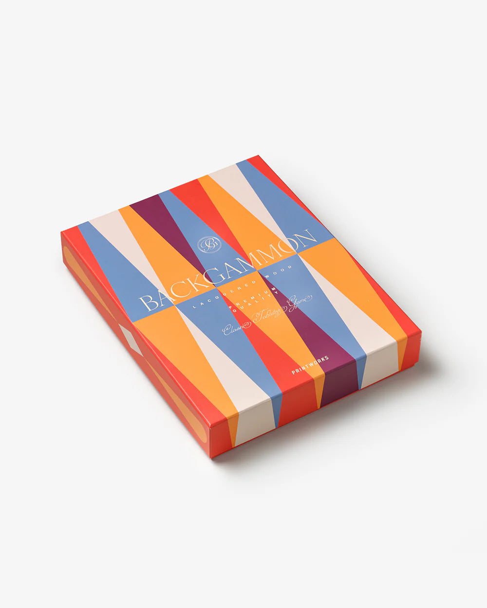 LACQUERED BACKGAMMON RED