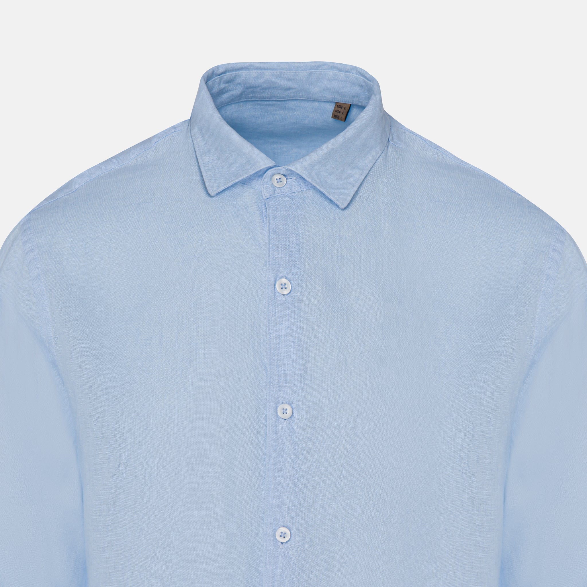 DAN LINEN SHIRT BLUE