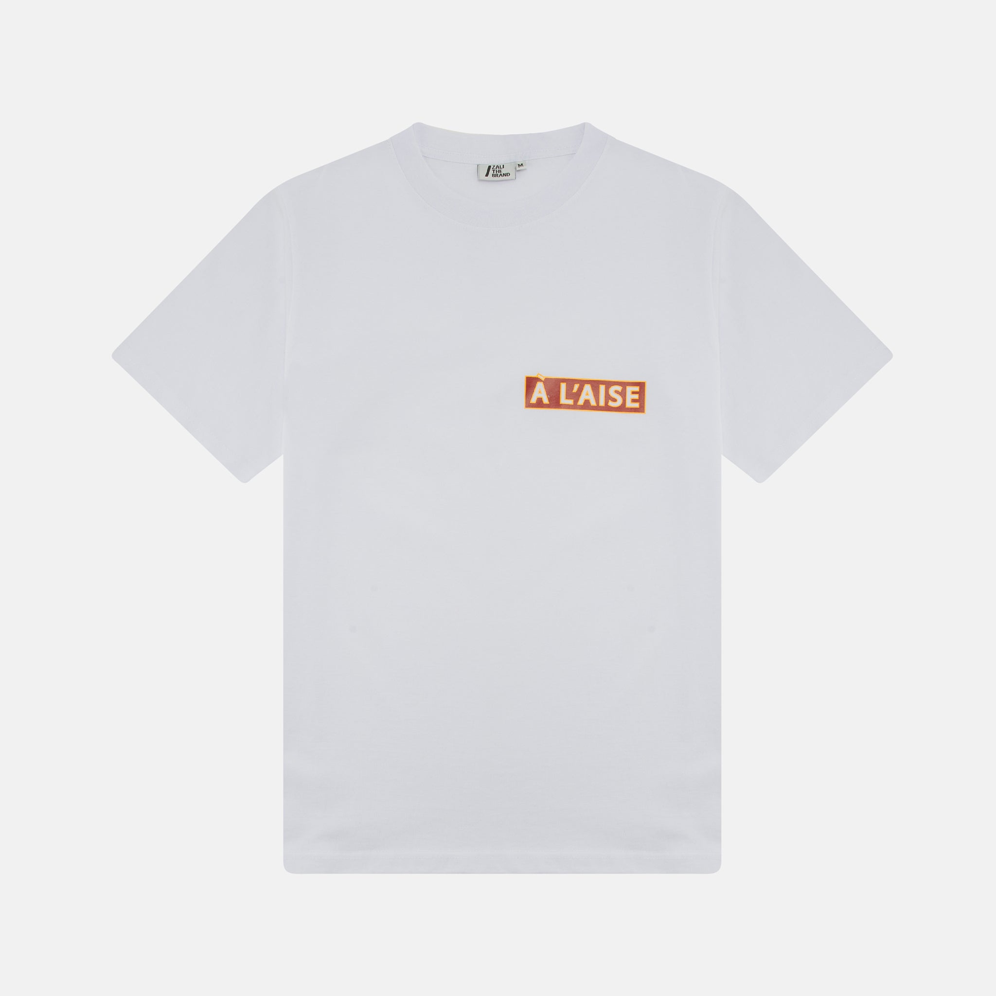 UNISEX A L'AISE T-SHIRT WHITE