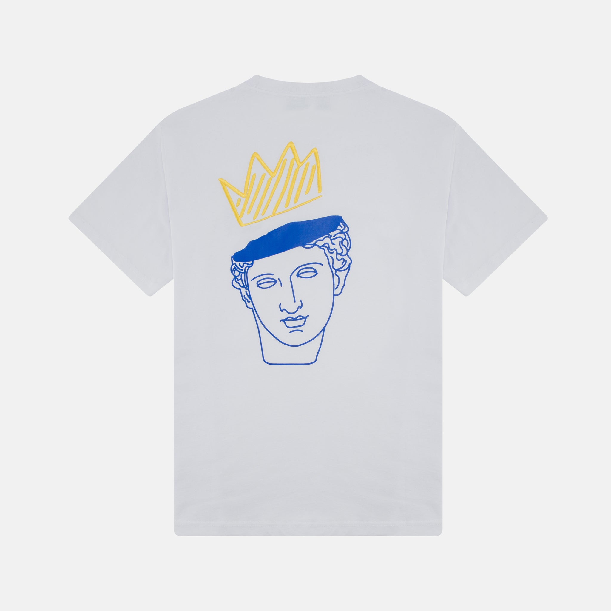 UNISEX MEGA CROWN T-SHIRT WHITE