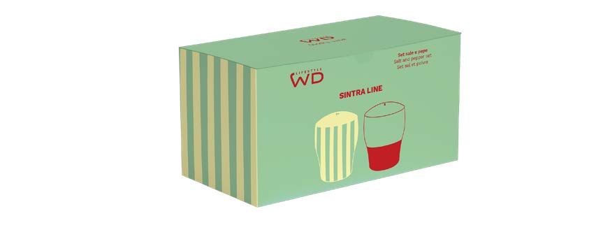 STONEWARE SALT AND PEPPER SET